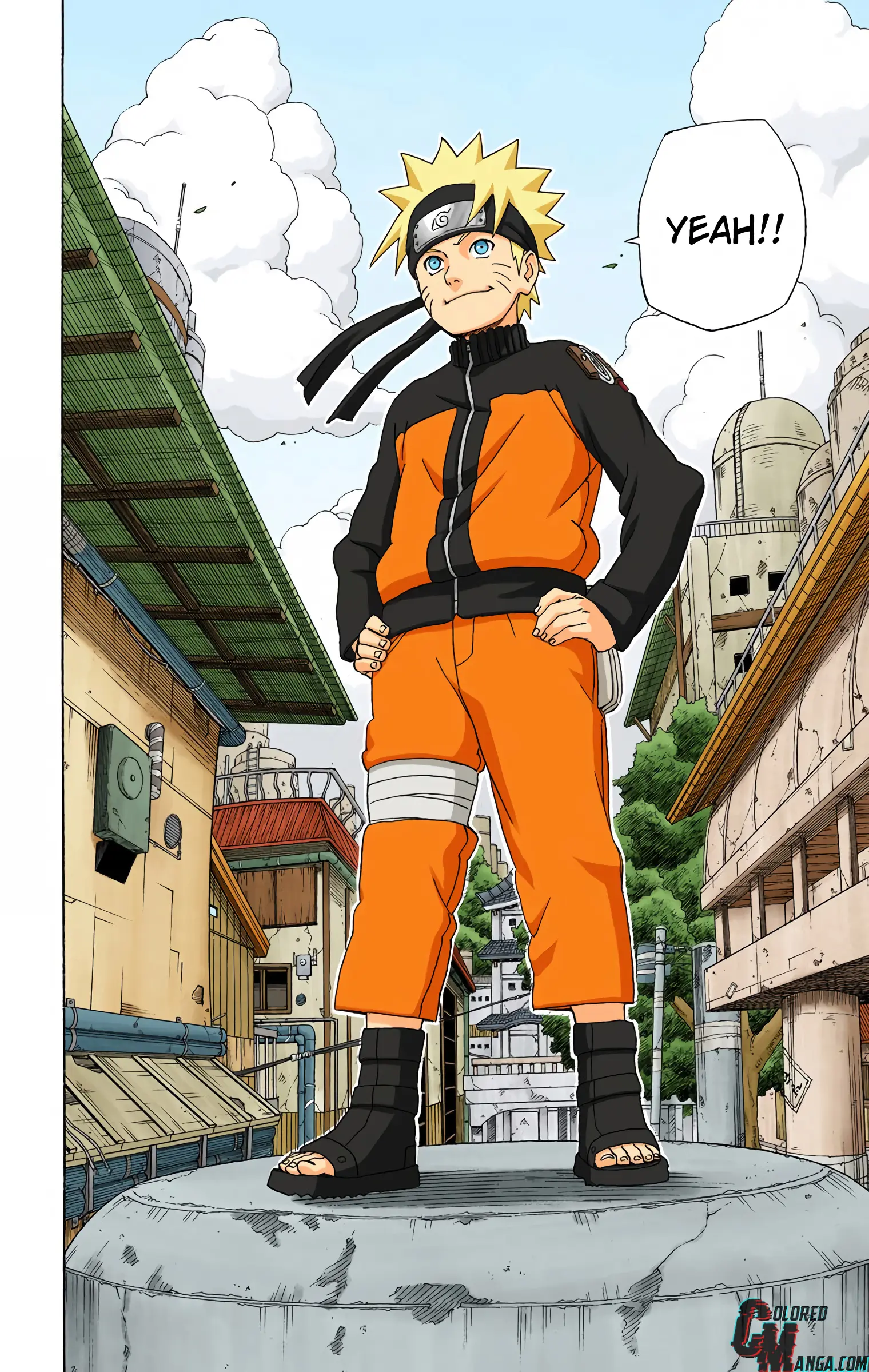 Naruto Colored Manga Online, chapter 245, page 12