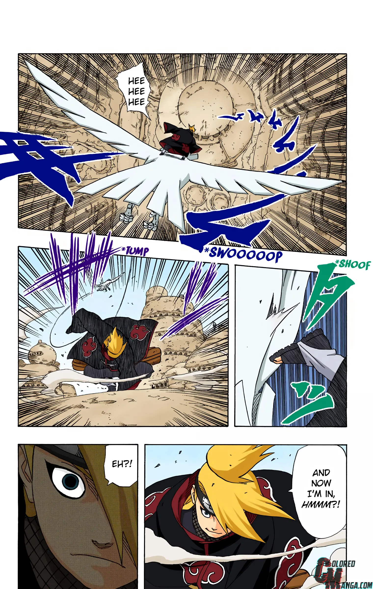 Naruto Colored Manga Online, chapter 248, page 7