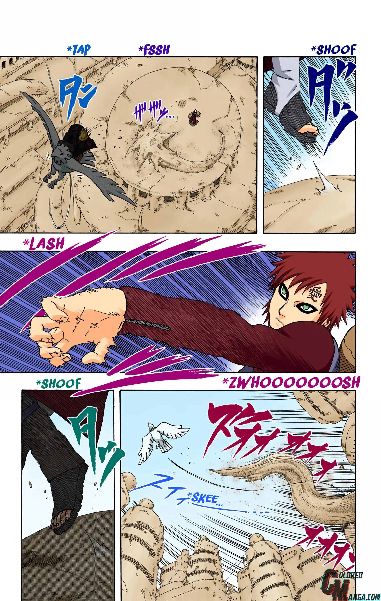 Naruto Colored Manga Online, chapter 248, page 9