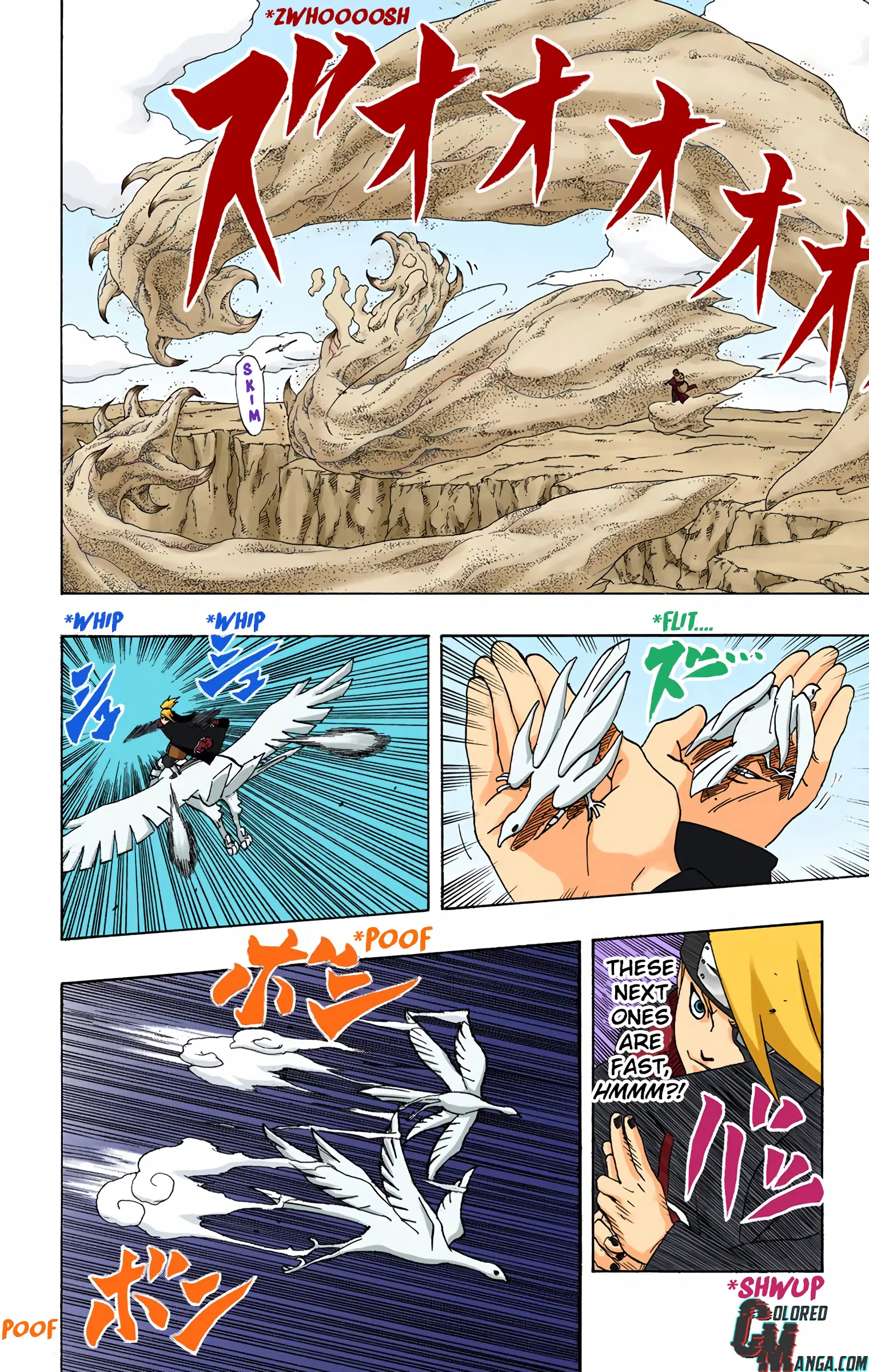 Naruto Colored Manga Online, chapter 248, page 14