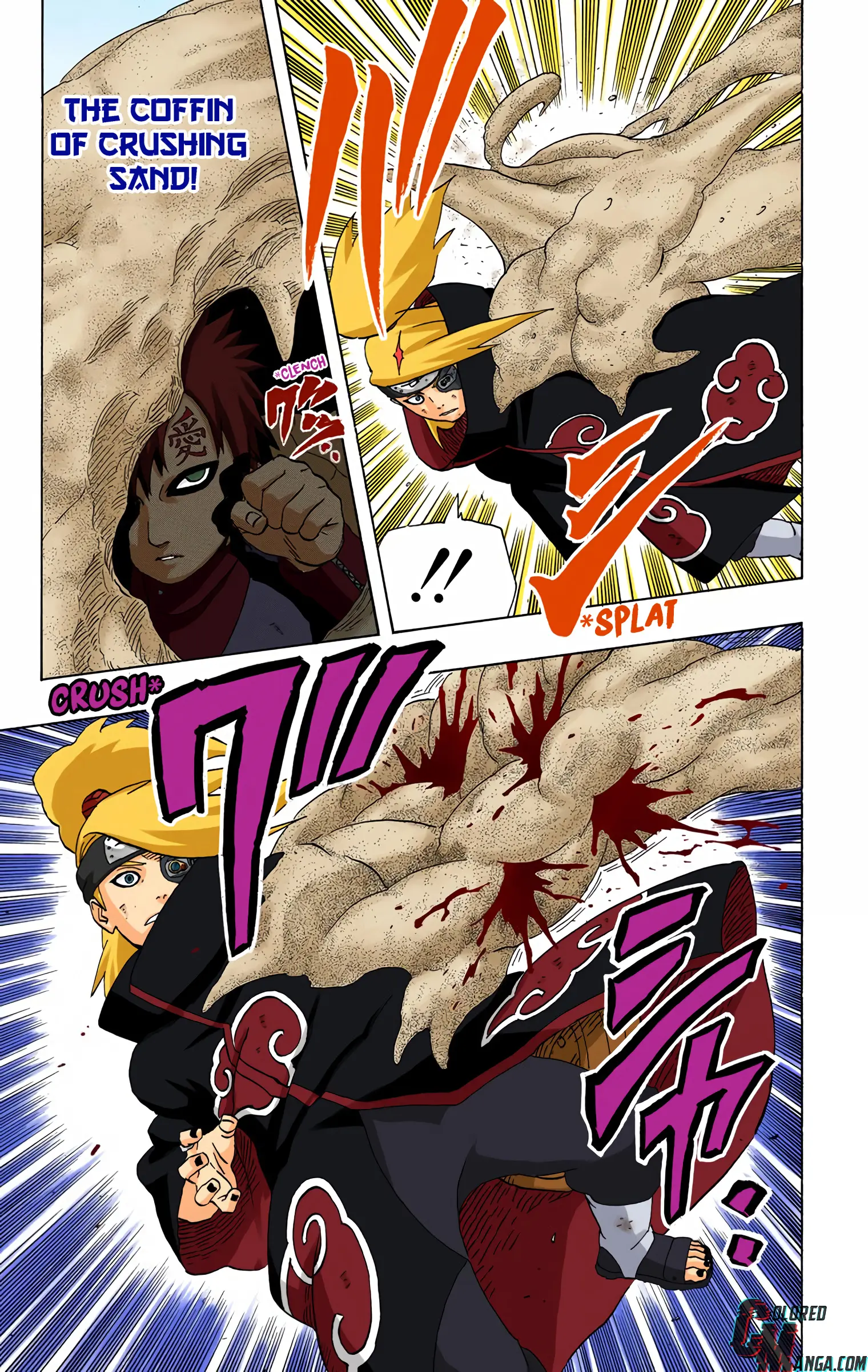 Naruto Colored Manga Online, chapter 248, page 18