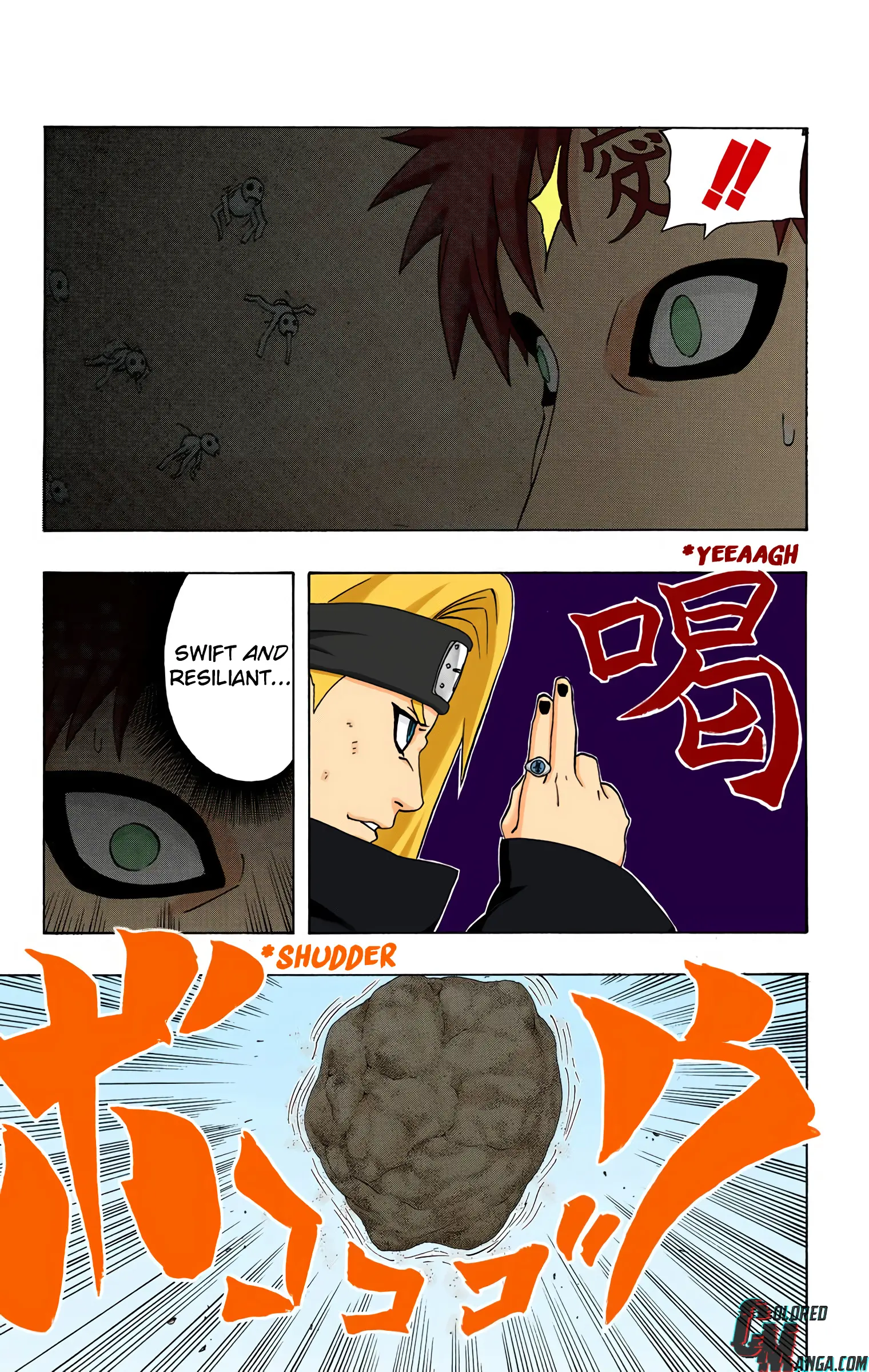 Naruto Colored Manga Online, chapter 249, page 16