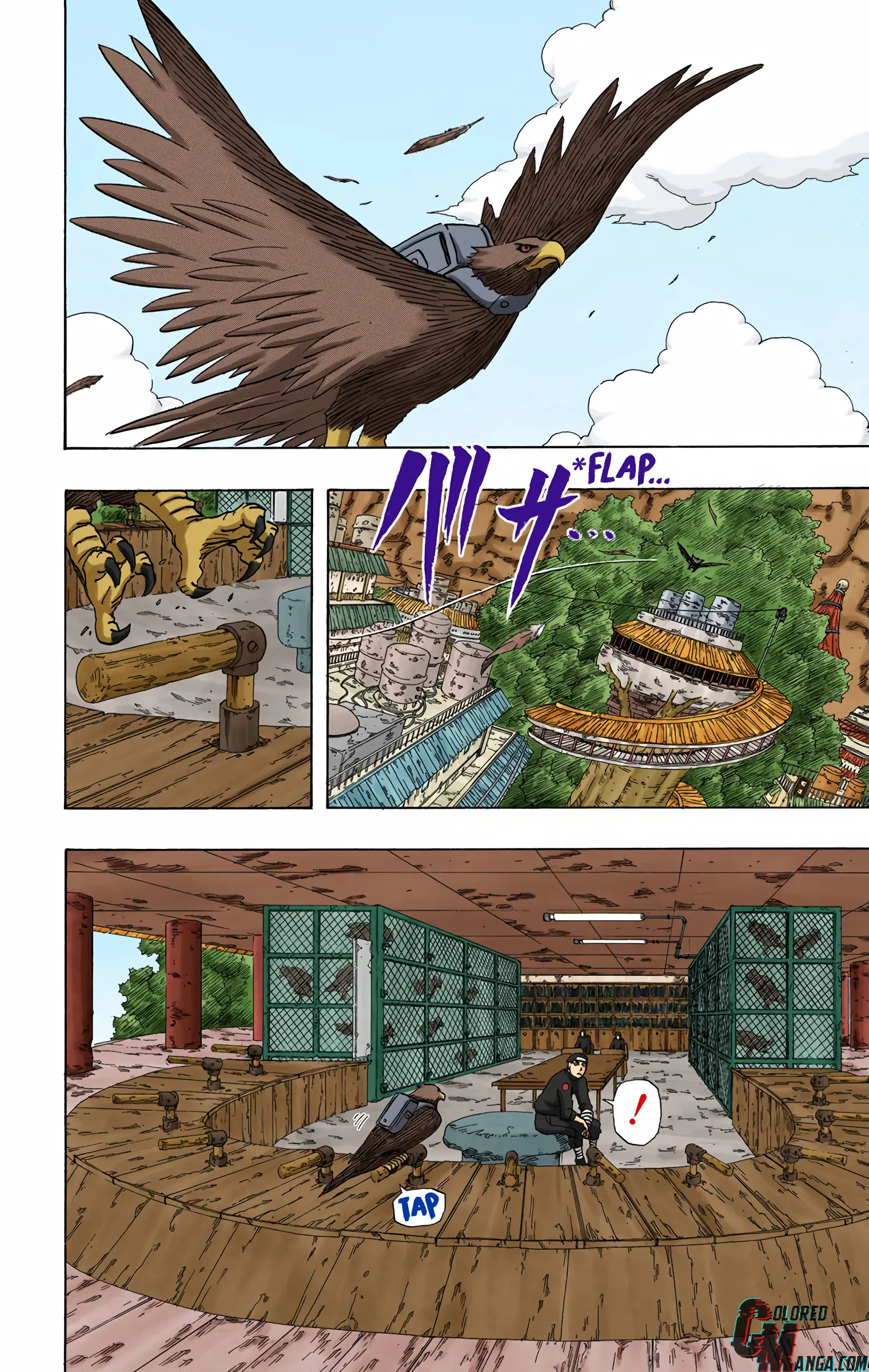 Naruto Colored Manga Online, chapter 250, page 13