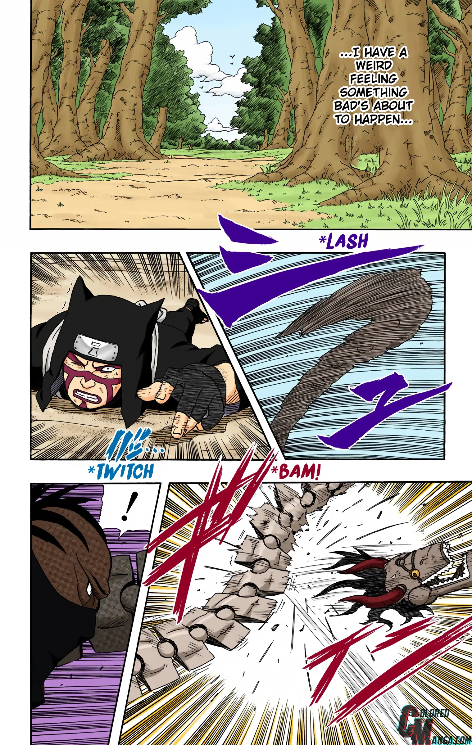 Naruto Colored Manga Online, chapter 251, page 6