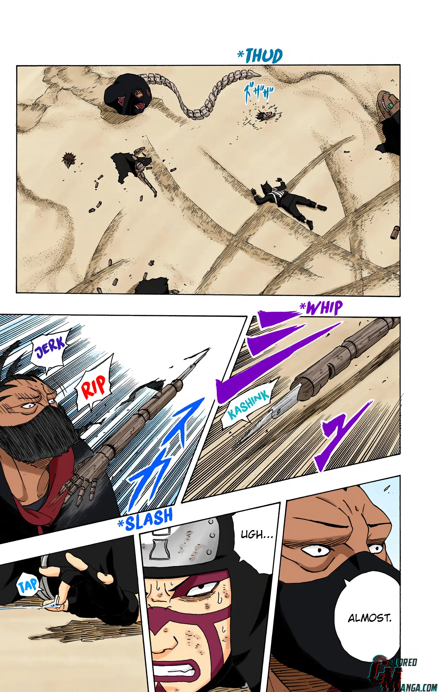 Naruto Colored Manga Online, chapter 251, page 7
