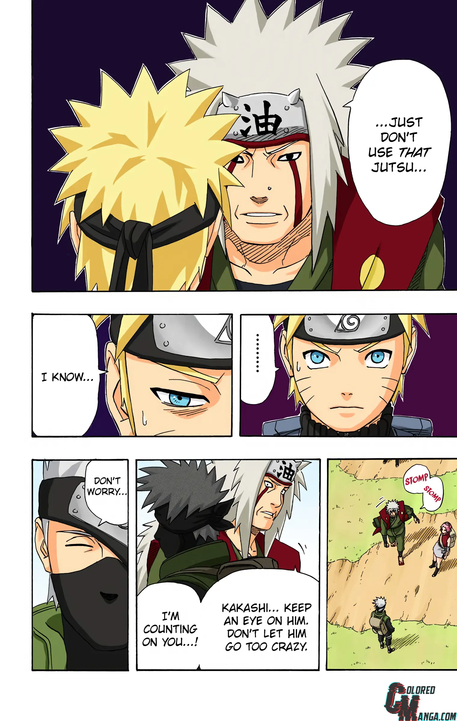 Naruto Colored Manga Online, chapter 251, page 14