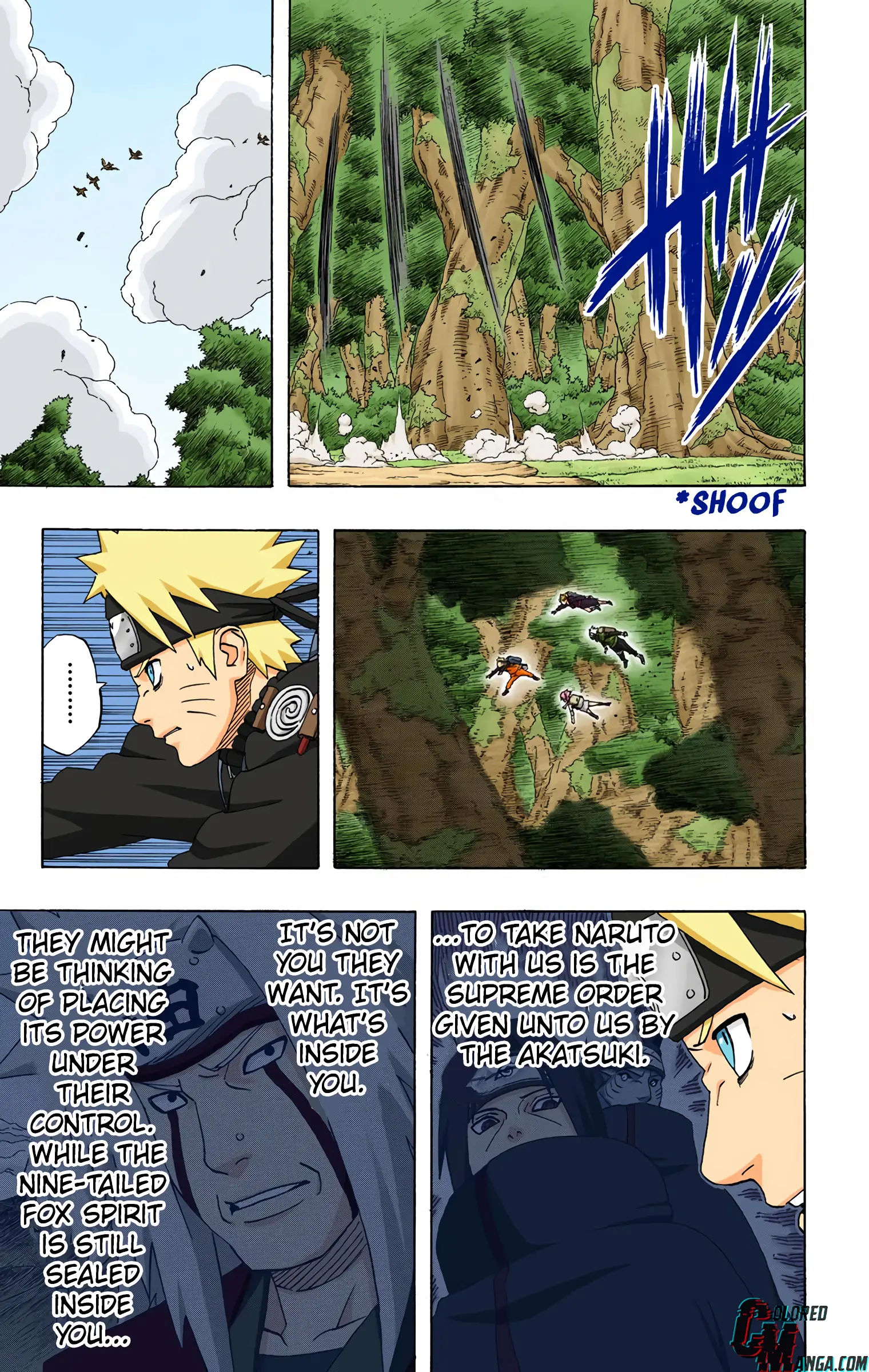 Naruto Colored Manga Online, chapter 252, page 3