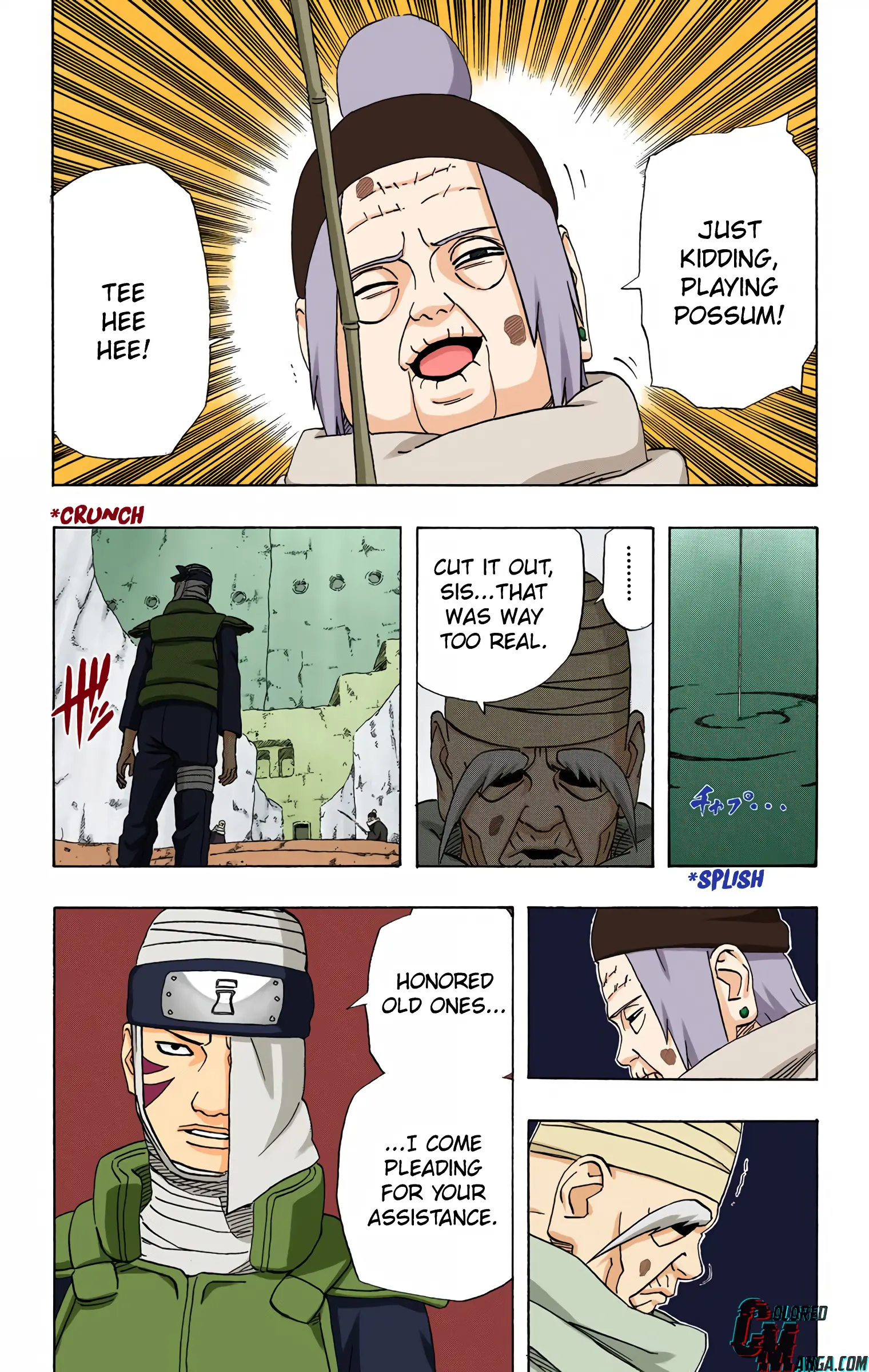 Naruto Colored Manga Online, chapter 252, page 13