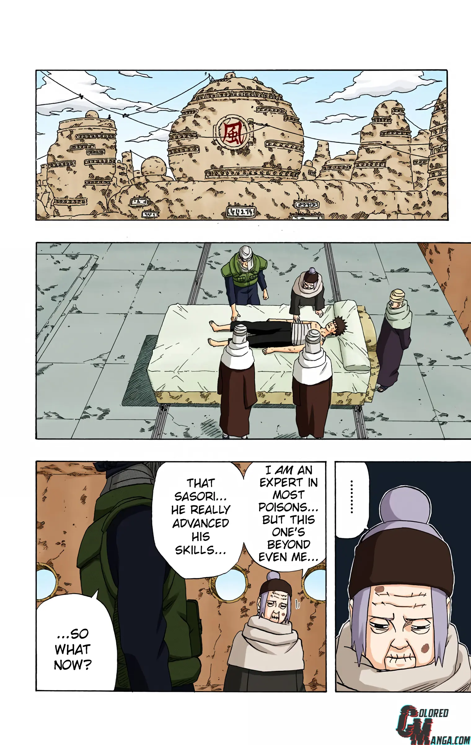 Naruto Colored Manga Online, chapter 253, page 2
