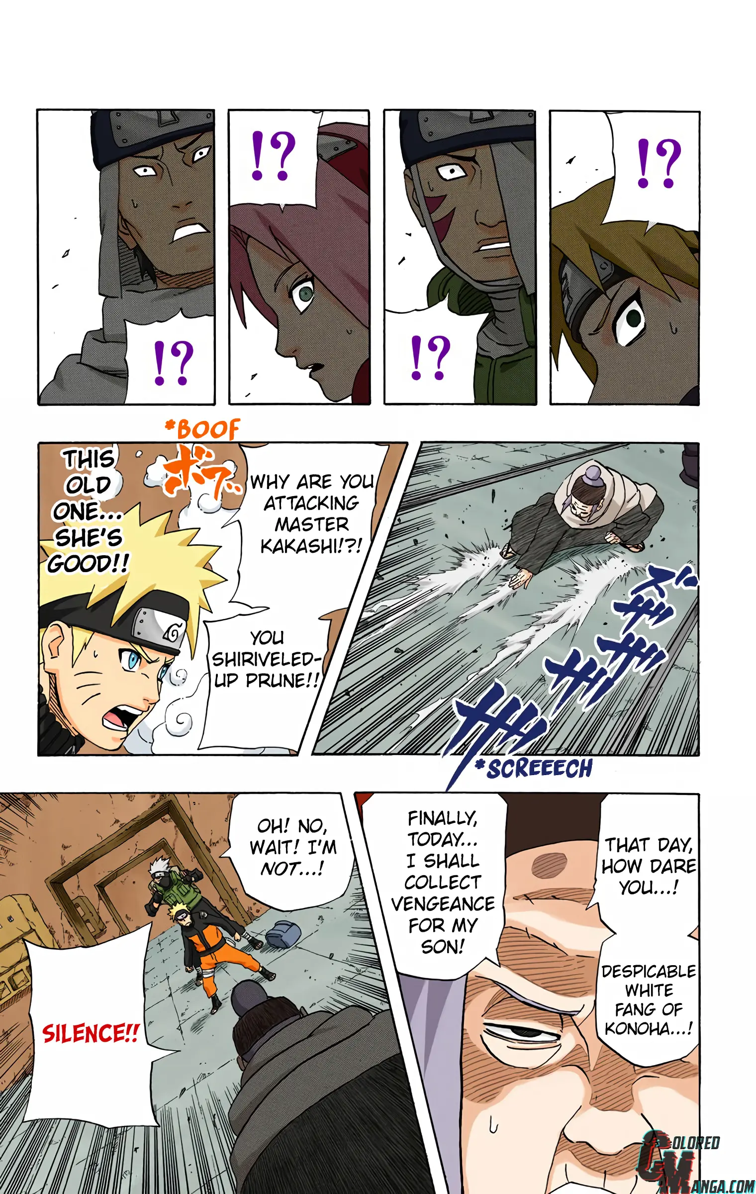 Naruto Colored Manga Online, chapter 253, page 11