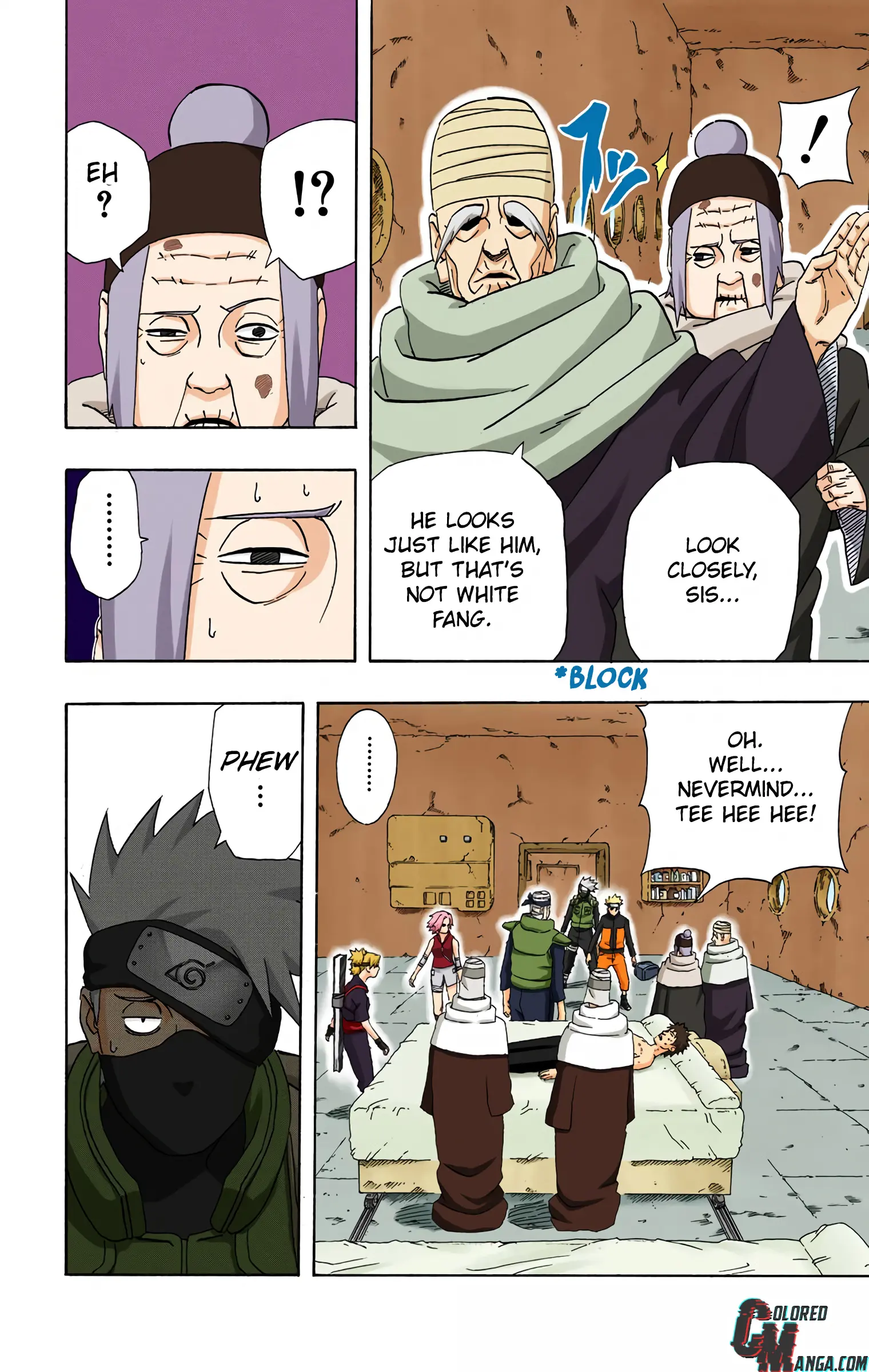Naruto Colored Manga Online, chapter 253, page 12