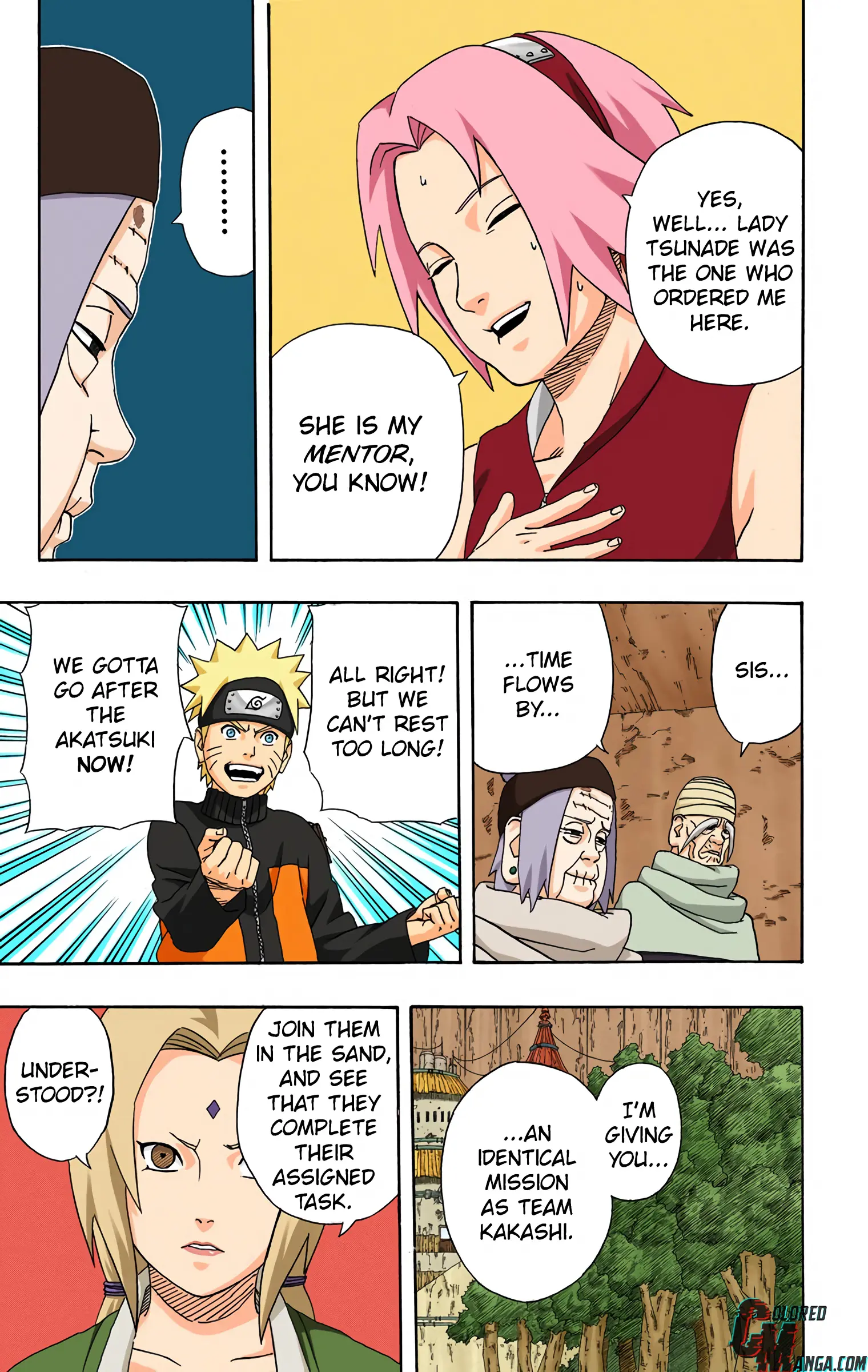 Naruto Colored Manga Online, chapter 253, page 15