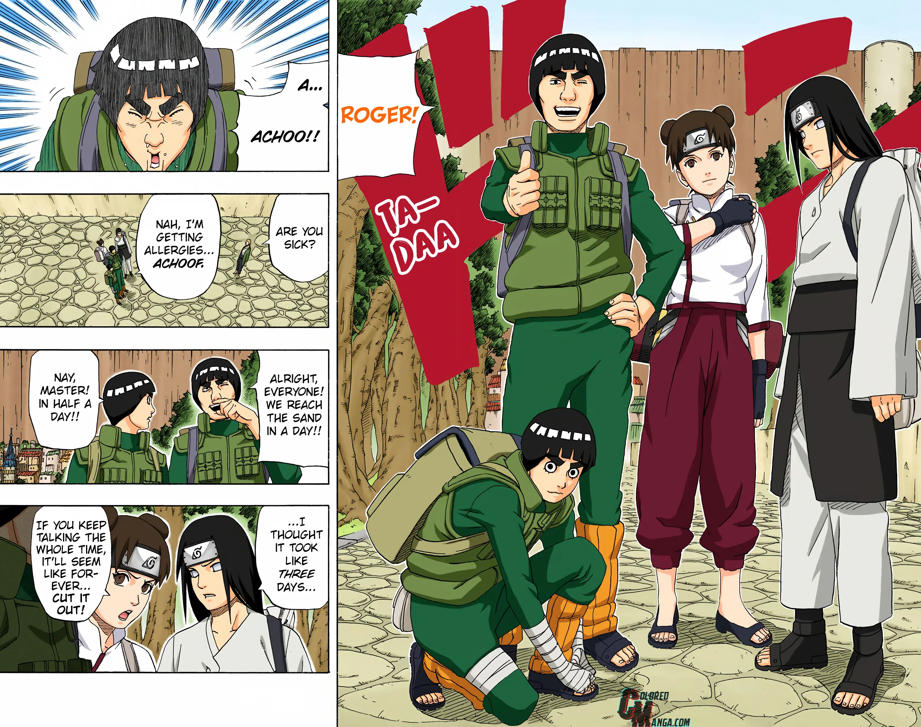 Naruto Colored Manga Online, chapter 253, page 16