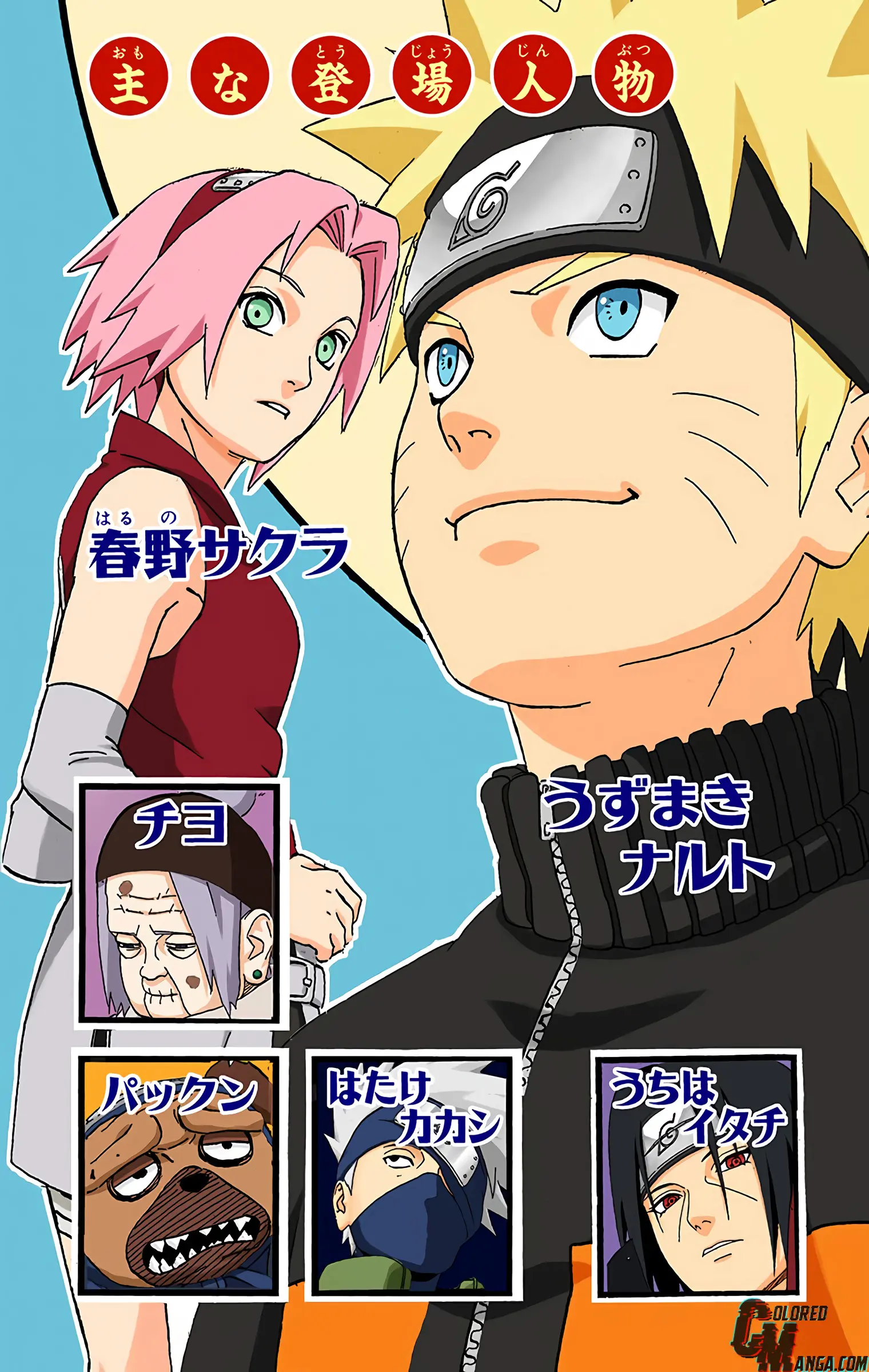 Naruto Colored Manga Online, chapter 254, page 4