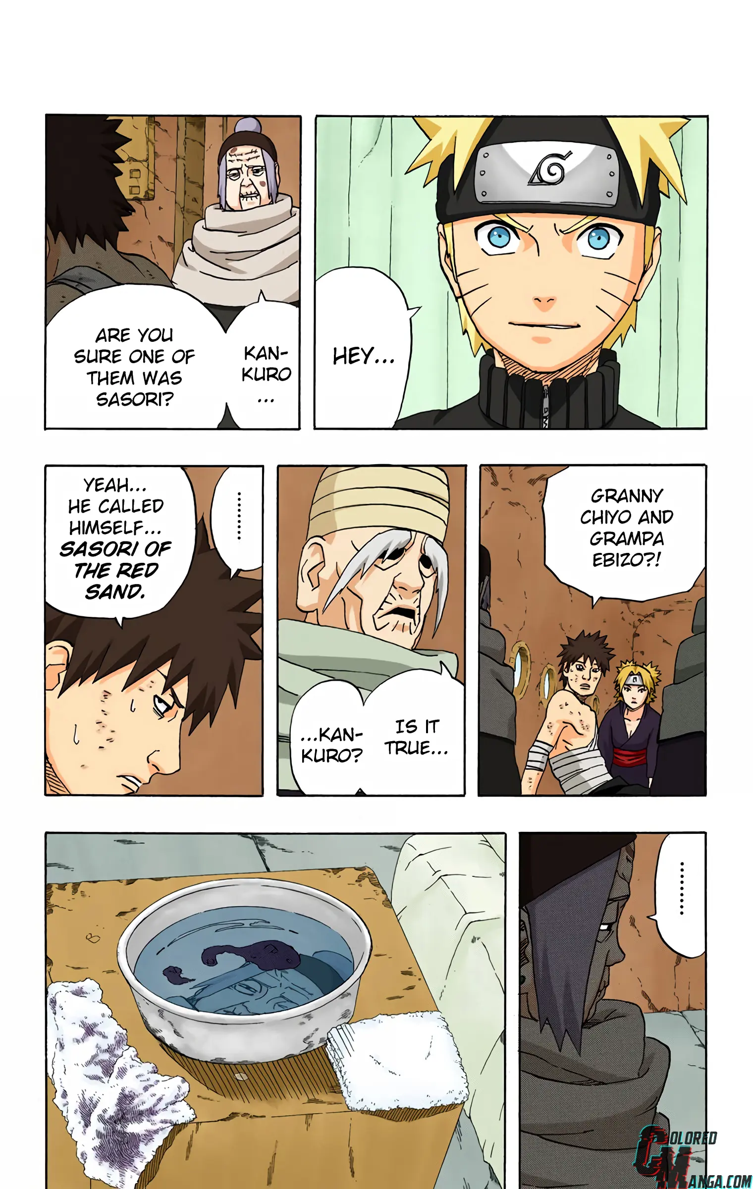 Naruto Colored Manga Online, chapter 254, page 10