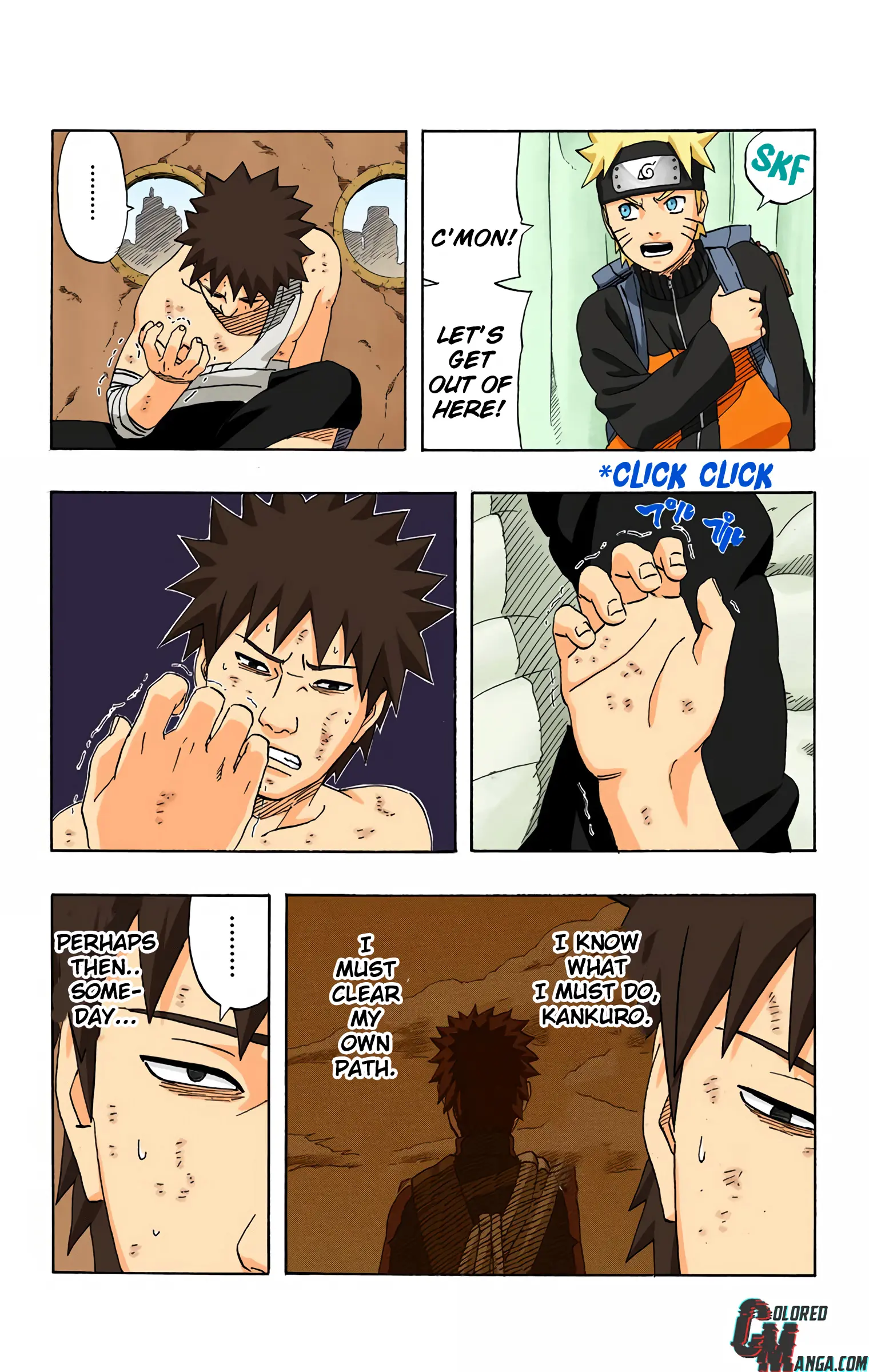 Naruto Colored Manga Online, chapter 254, page 12