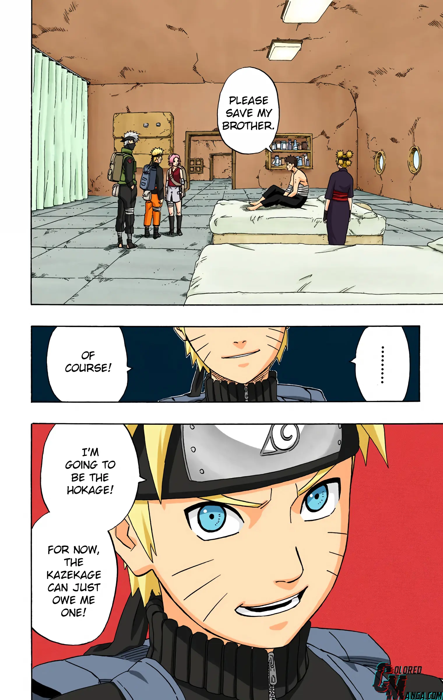Naruto Colored Manga Online, chapter 254, page 15