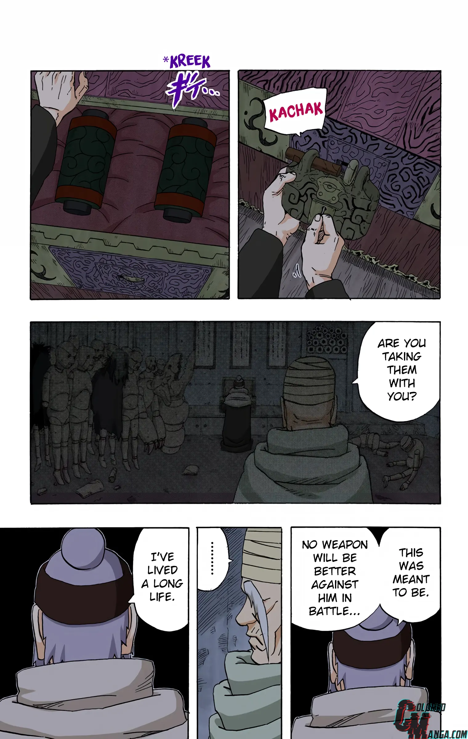 Naruto Colored Manga Online, chapter 254, page 16
