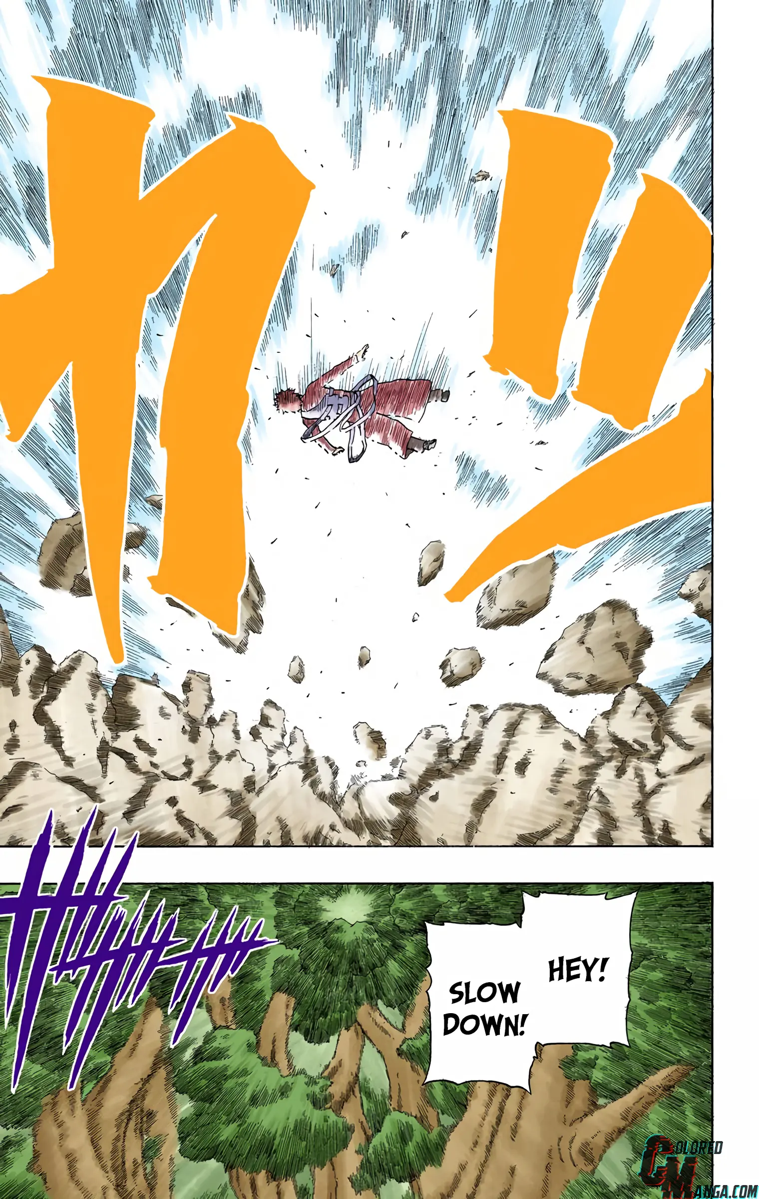 Naruto Colored Manga Online, chapter 255, page 7