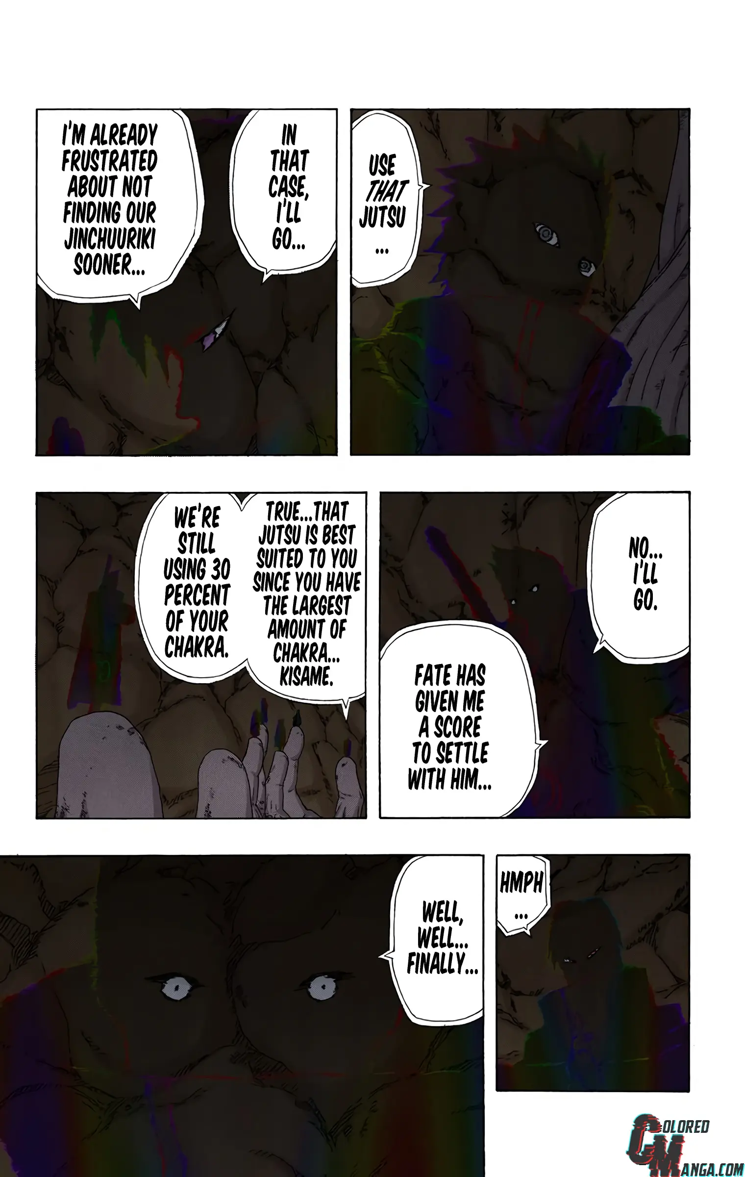 Naruto Colored Manga Online, chapter 255, page 13