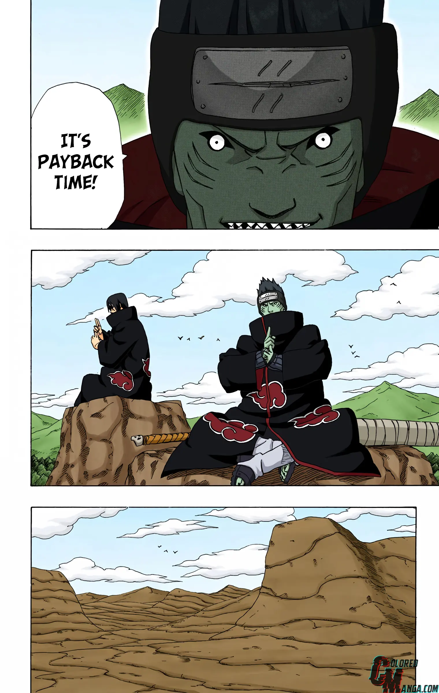Naruto Colored Manga Online, chapter 255, page 14