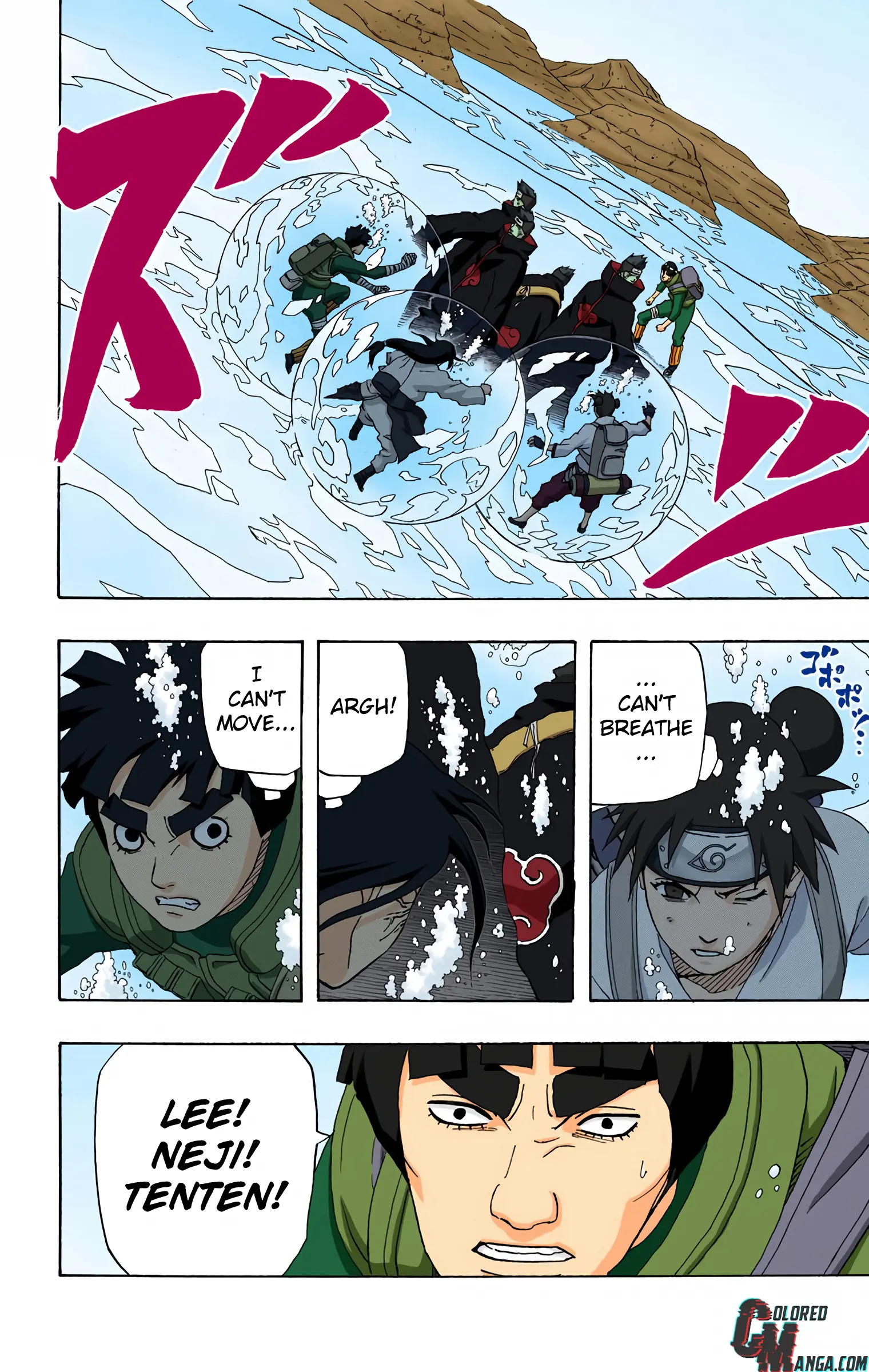 Naruto Colored Manga Online, chapter 257, page 18