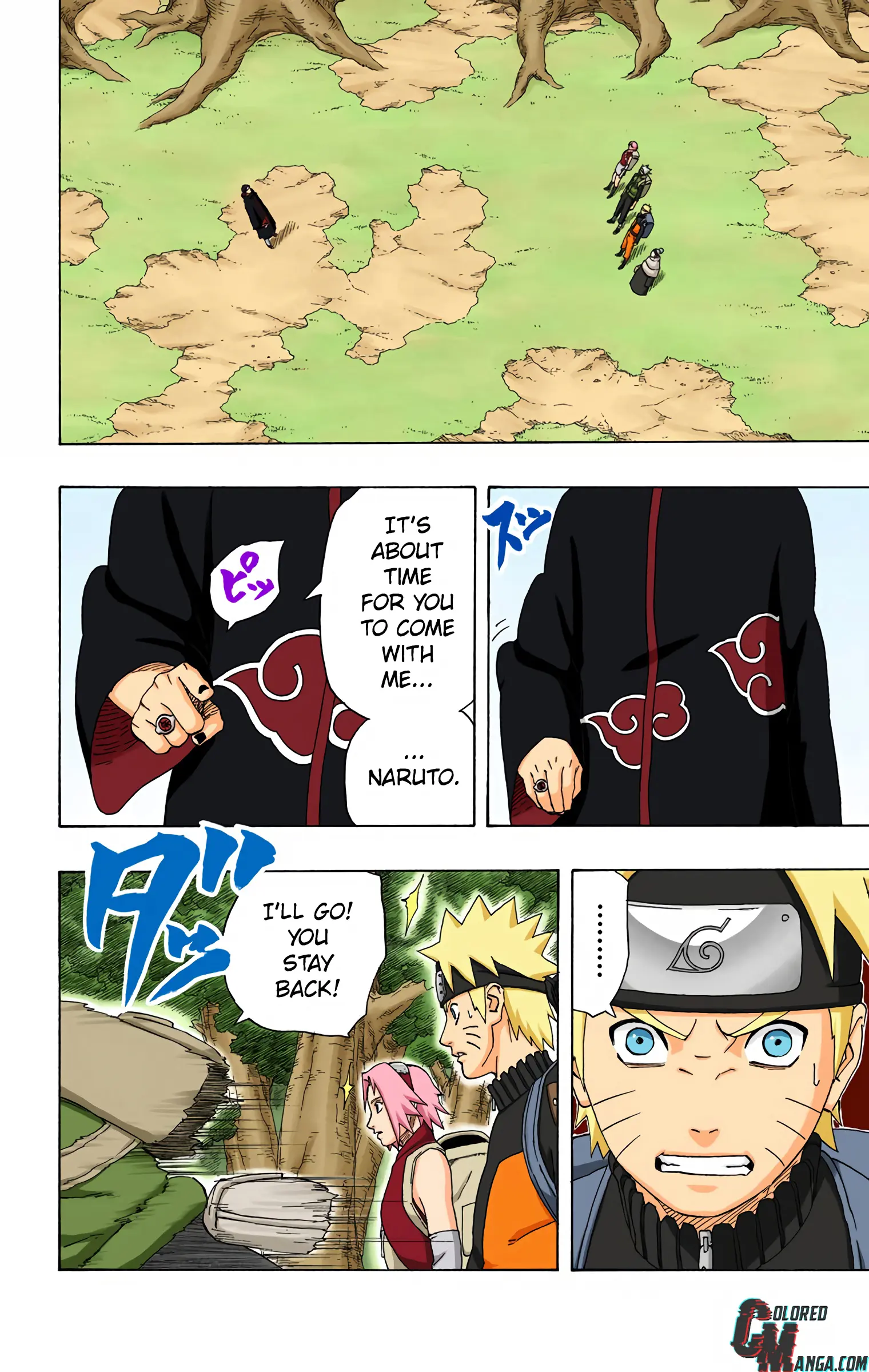 Naruto Colored Manga Online, chapter 258, page 4