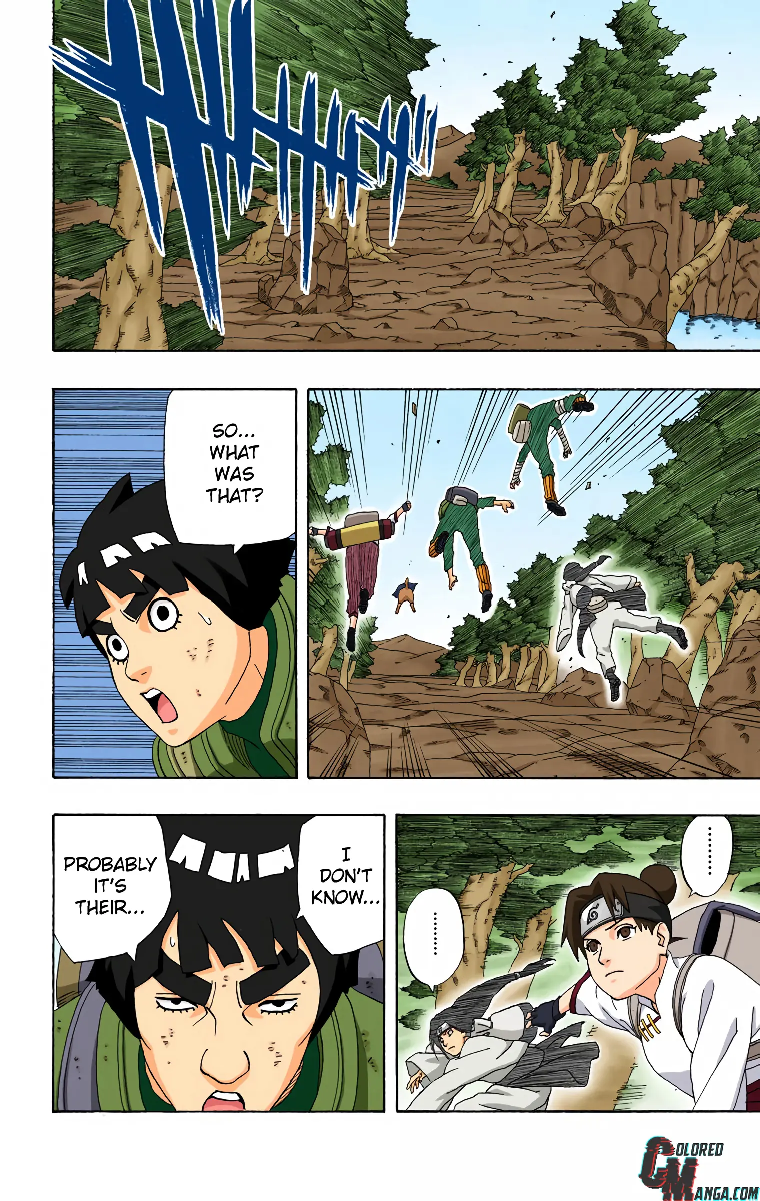 Naruto Colored Manga Online, chapter 260, page 13