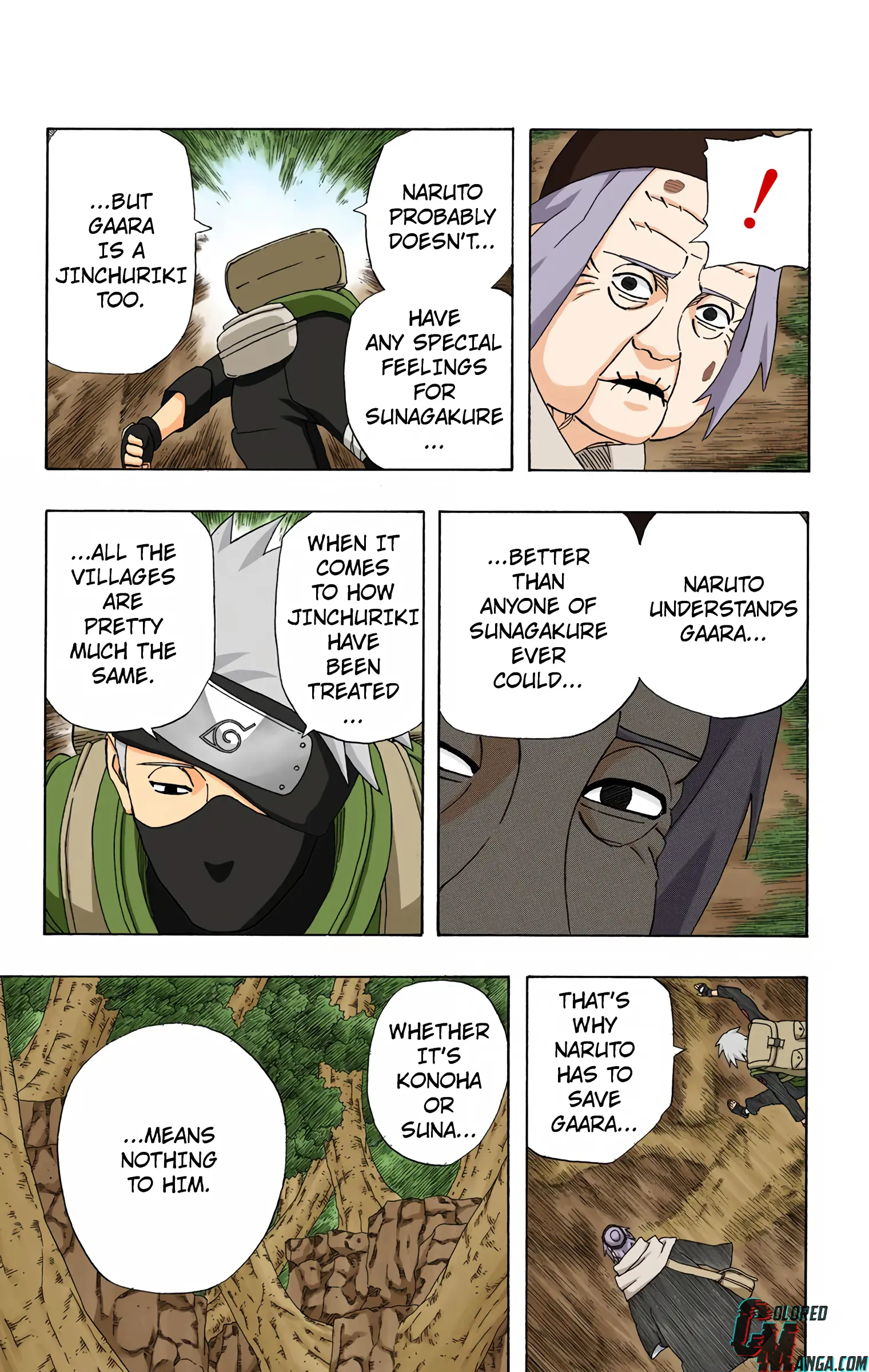 Naruto Colored Manga Online, chapter 262, page 11