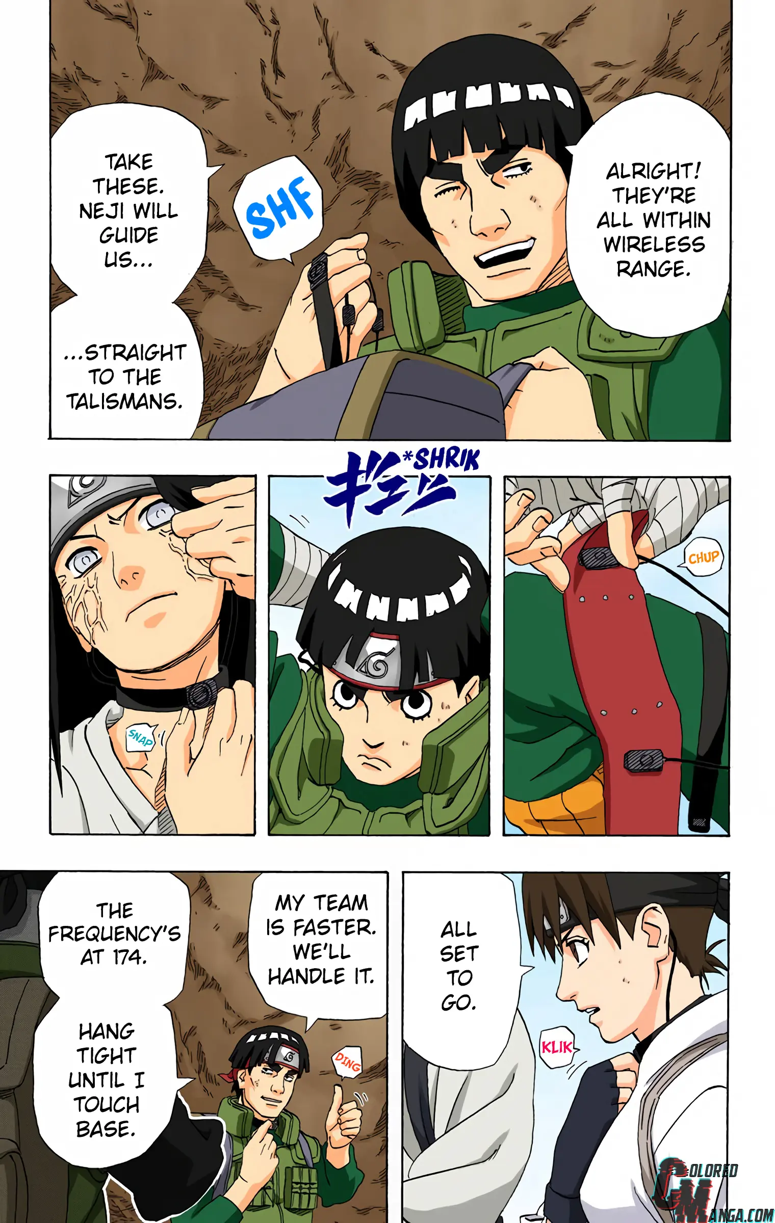 Naruto Colored Manga Online, chapter 263, page 14