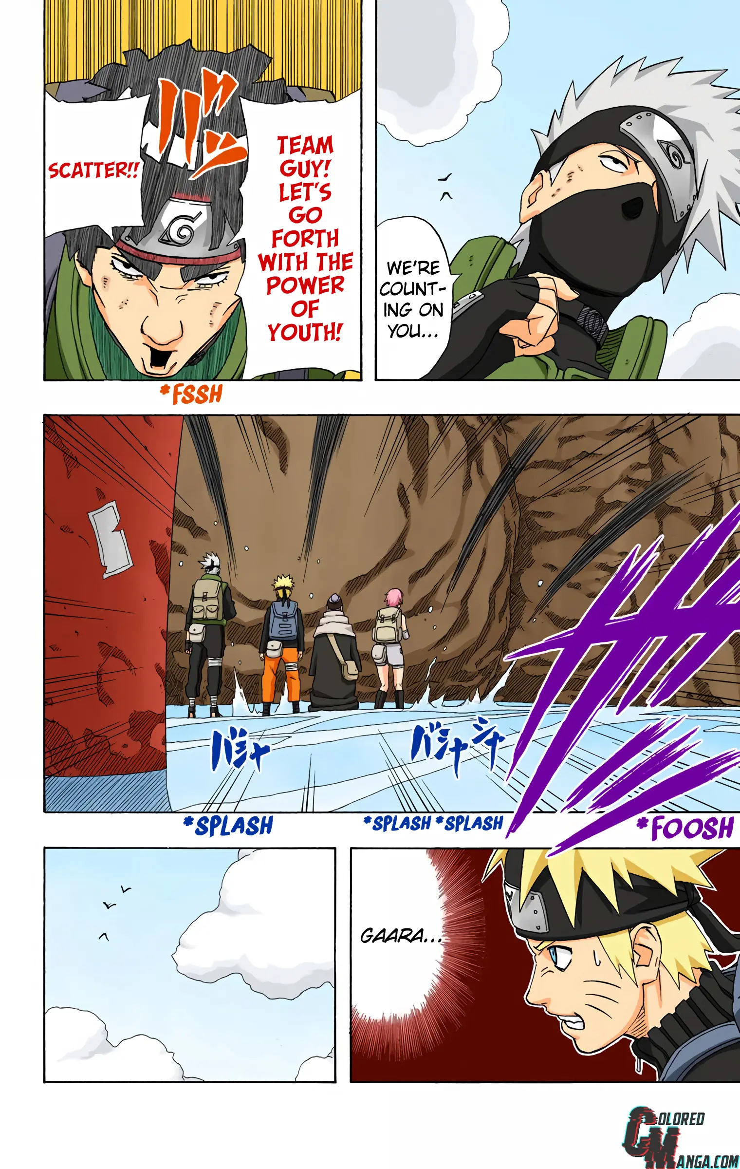 Naruto Colored Manga Online, chapter 263, page 15