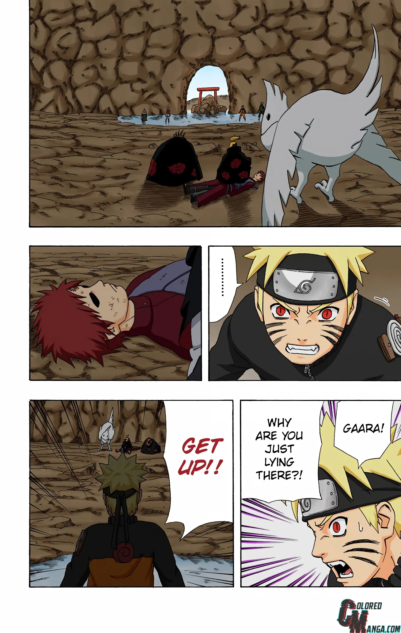Naruto Colored Manga Online, chapter 264, page 2