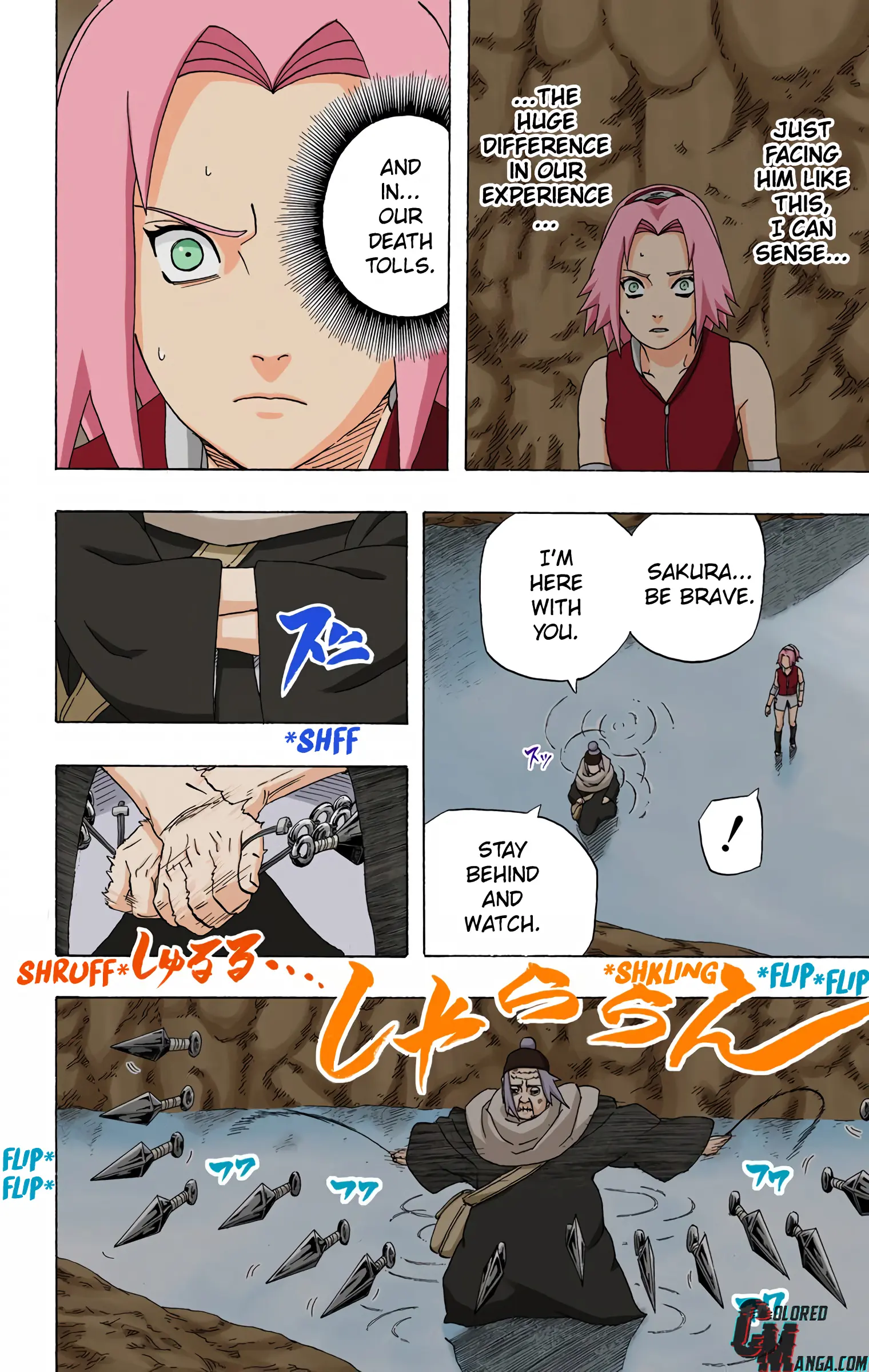 Naruto Colored Manga Online, chapter 264, page 16