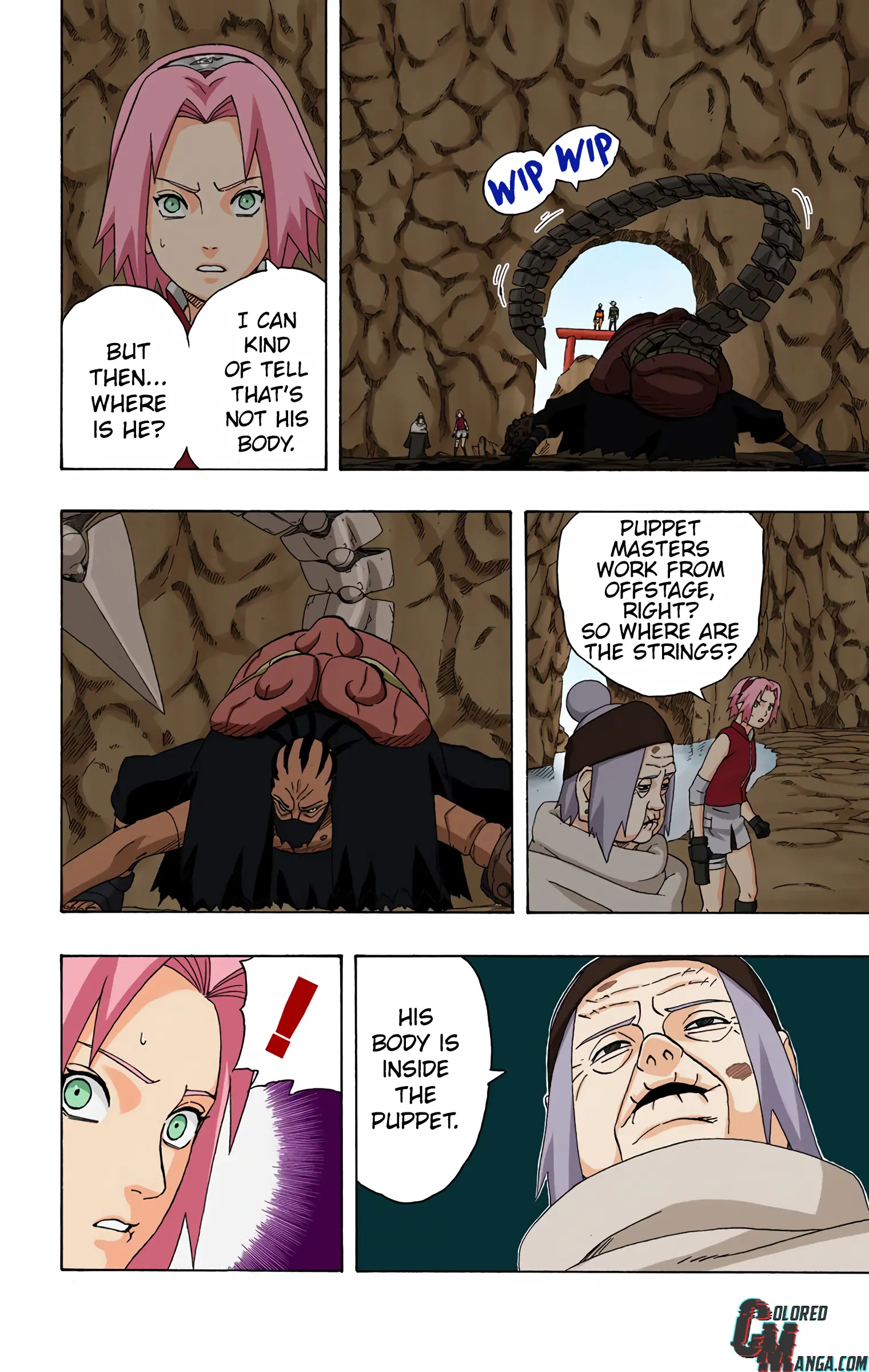 Naruto Colored Manga Online, chapter 265, page 4