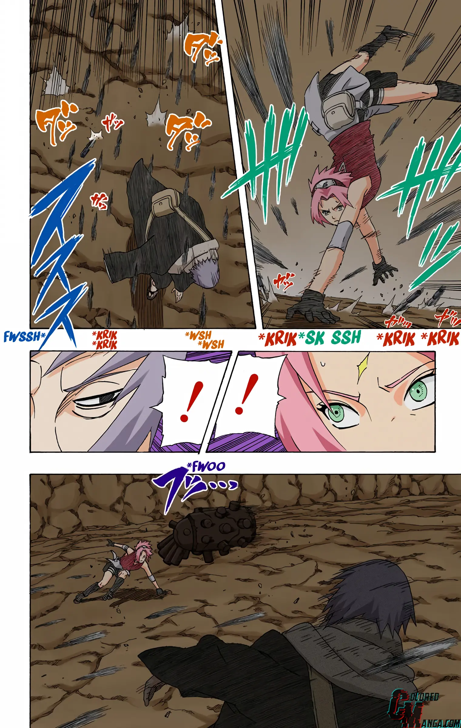 Naruto Colored Manga Online, chapter 265, page 14