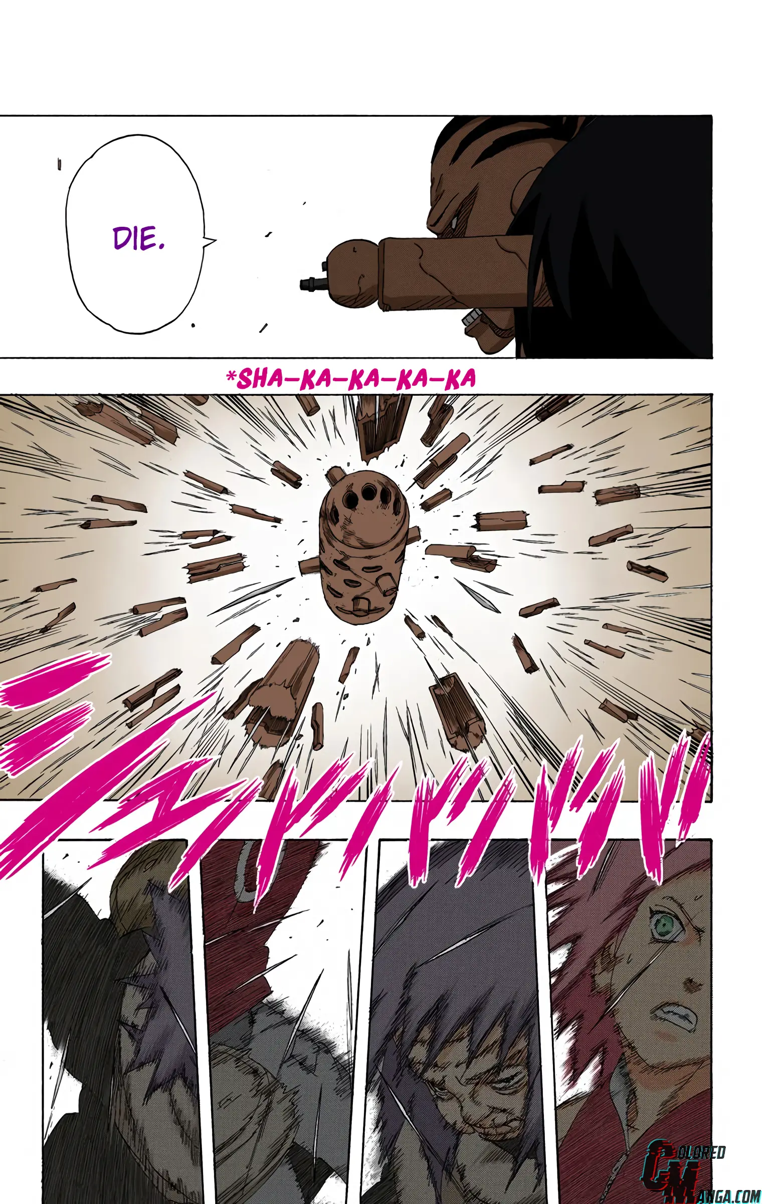 Naruto Colored Manga Online, chapter 265, page 15