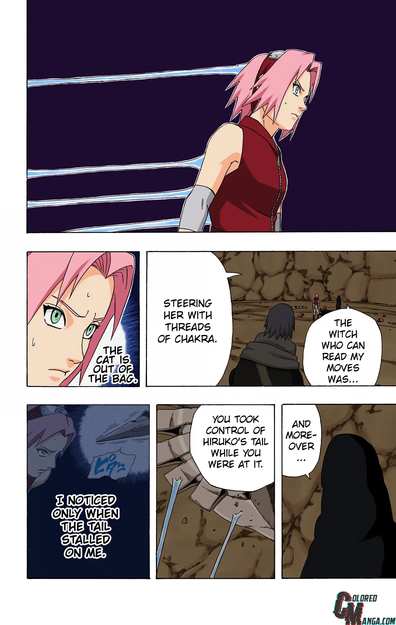 Naruto Colored Manga Online, chapter 266, page 4