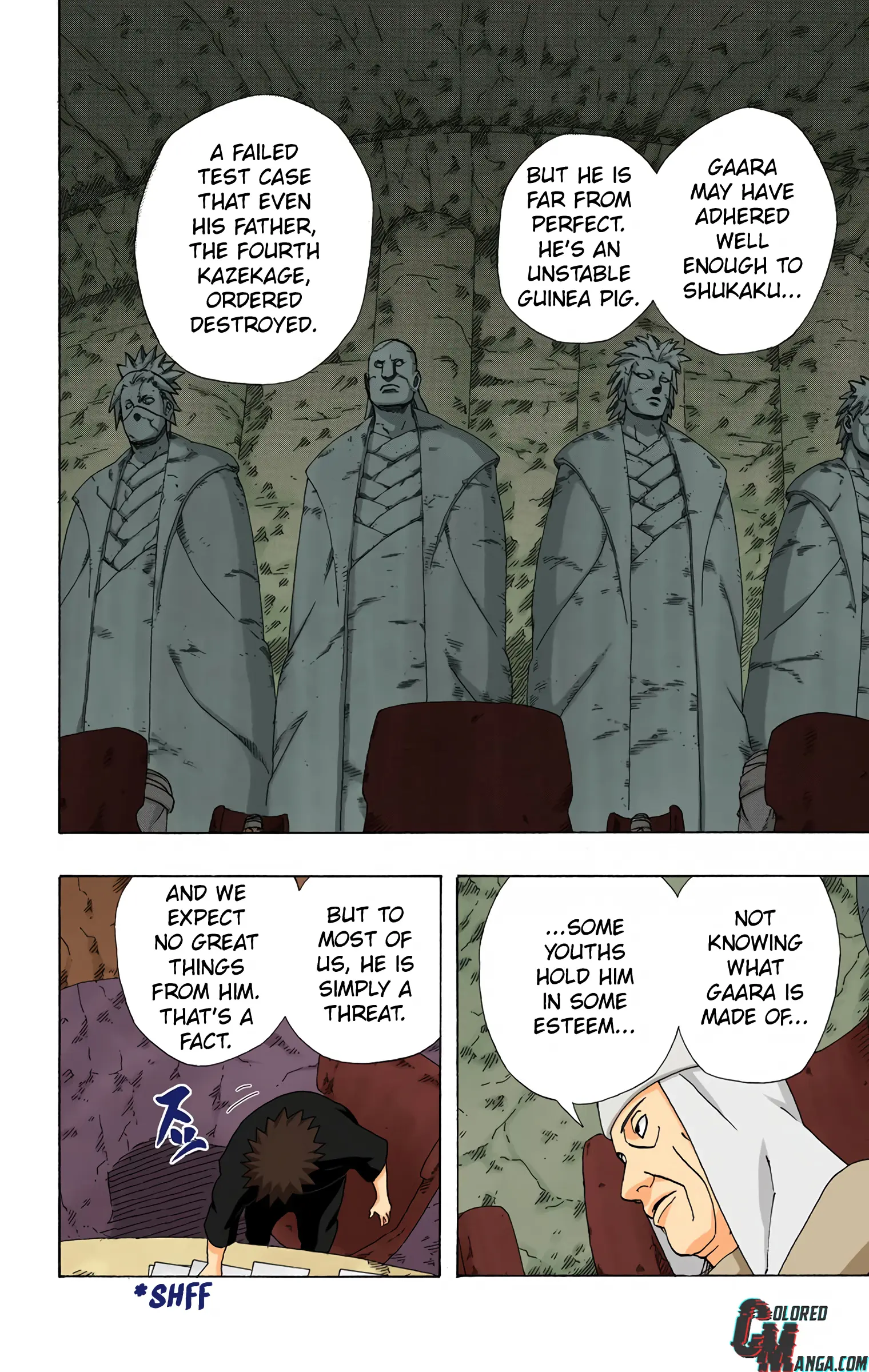Naruto Colored Manga Online, chapter 266, page 8