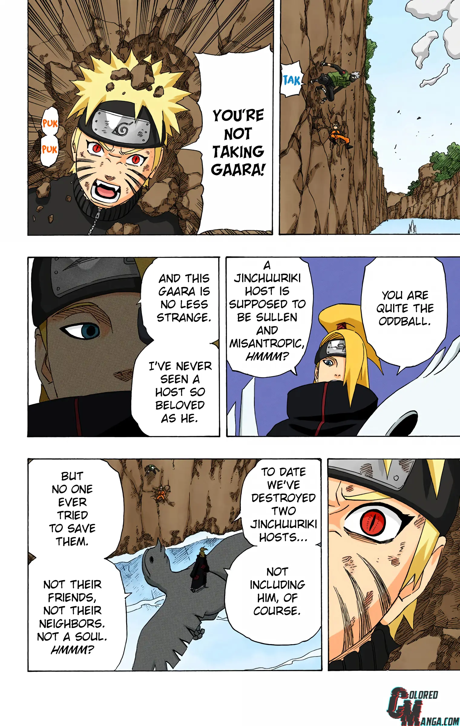 Naruto Colored Manga Online, chapter 266, page 14