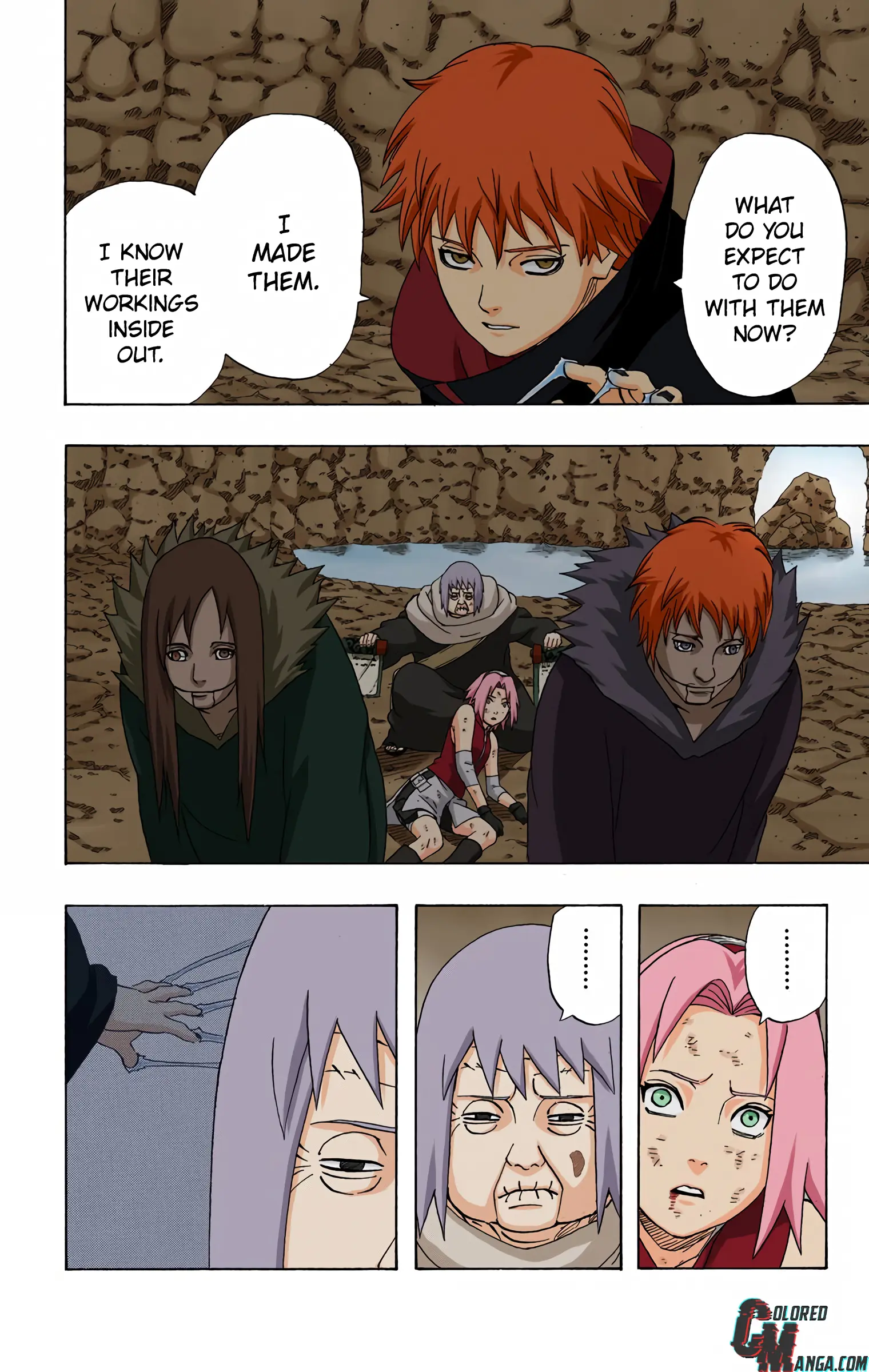 Naruto Colored Manga Online, chapter 268, page 2