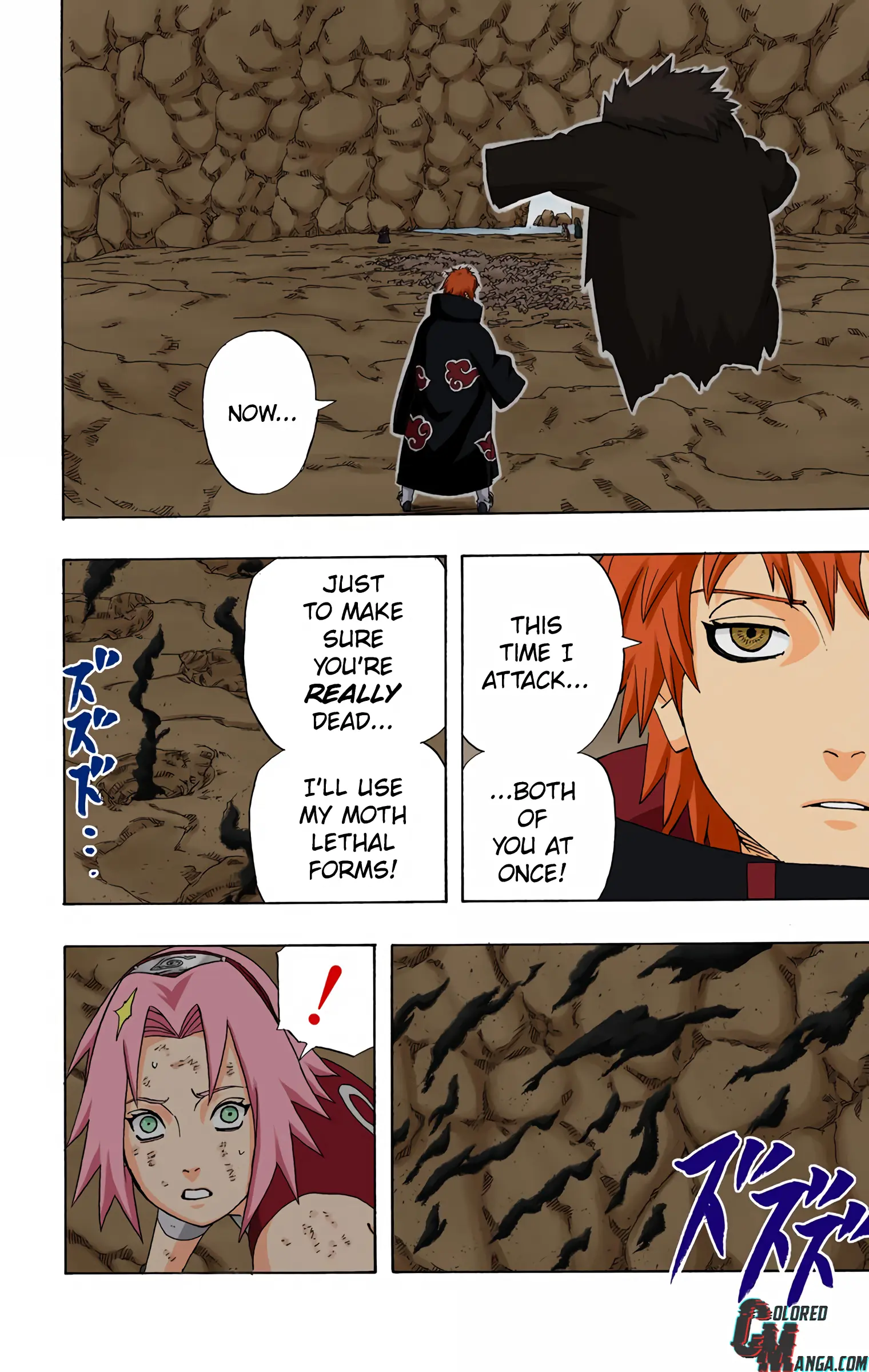 Naruto Colored Manga Online, chapter 268, page 17