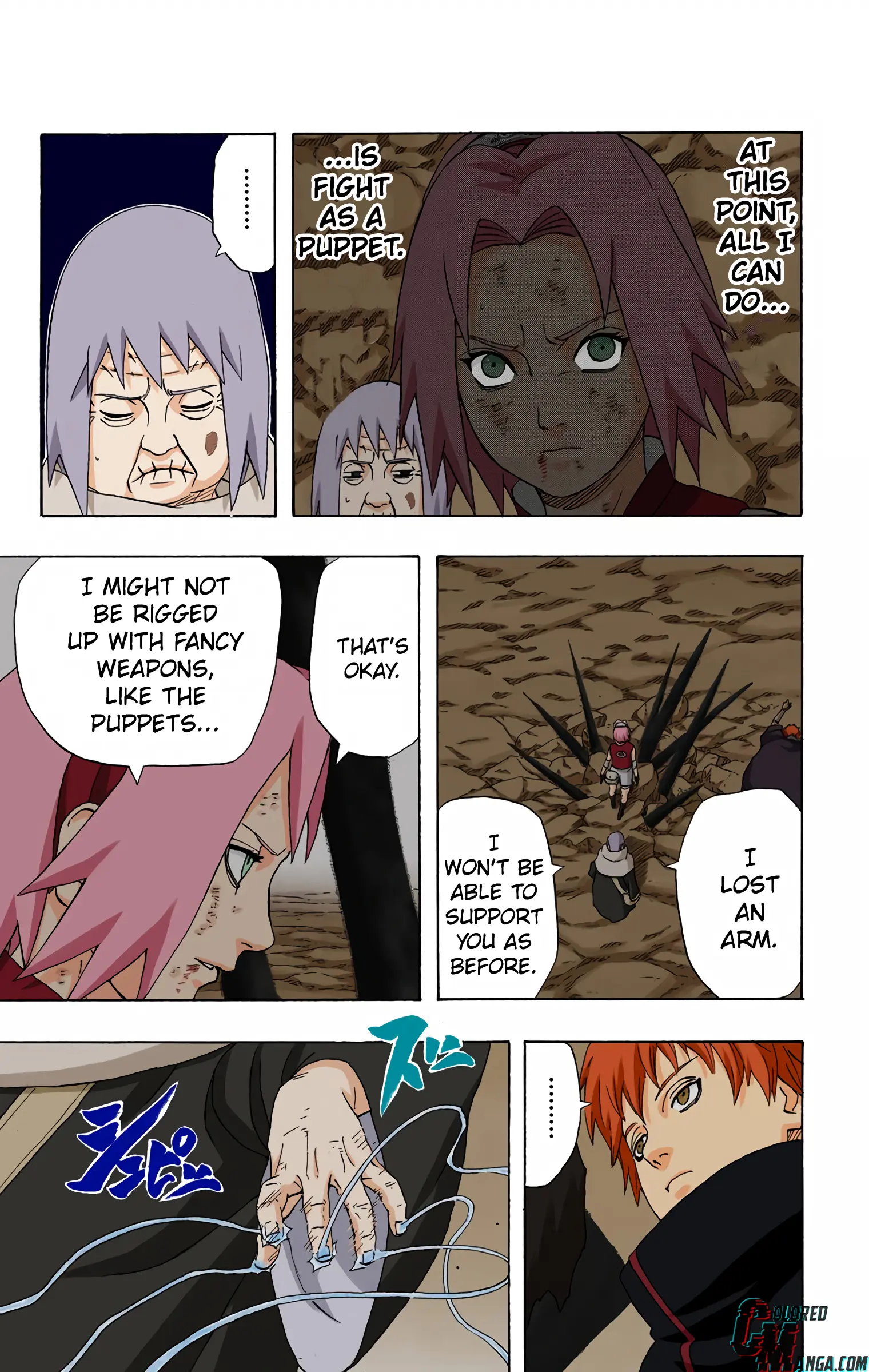 Naruto Colored Manga Online, chapter 269, page 12