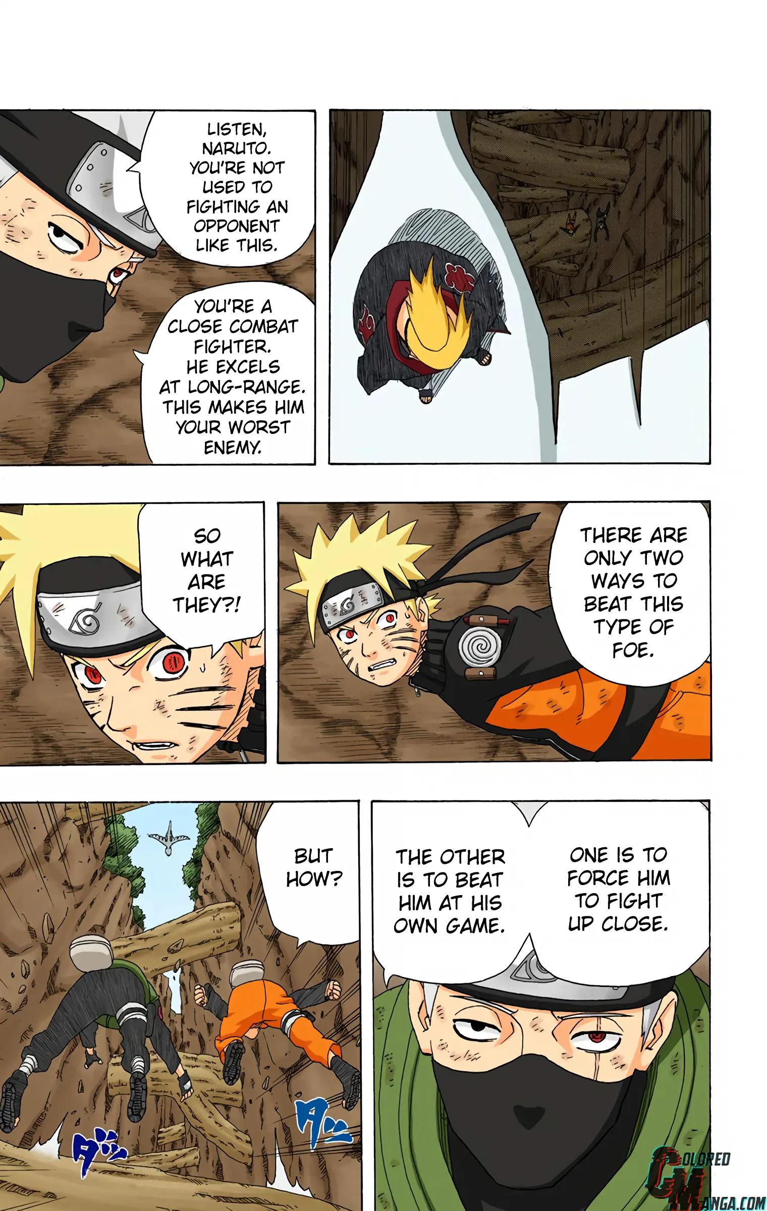 Naruto Colored Manga Online, chapter 271, page 13