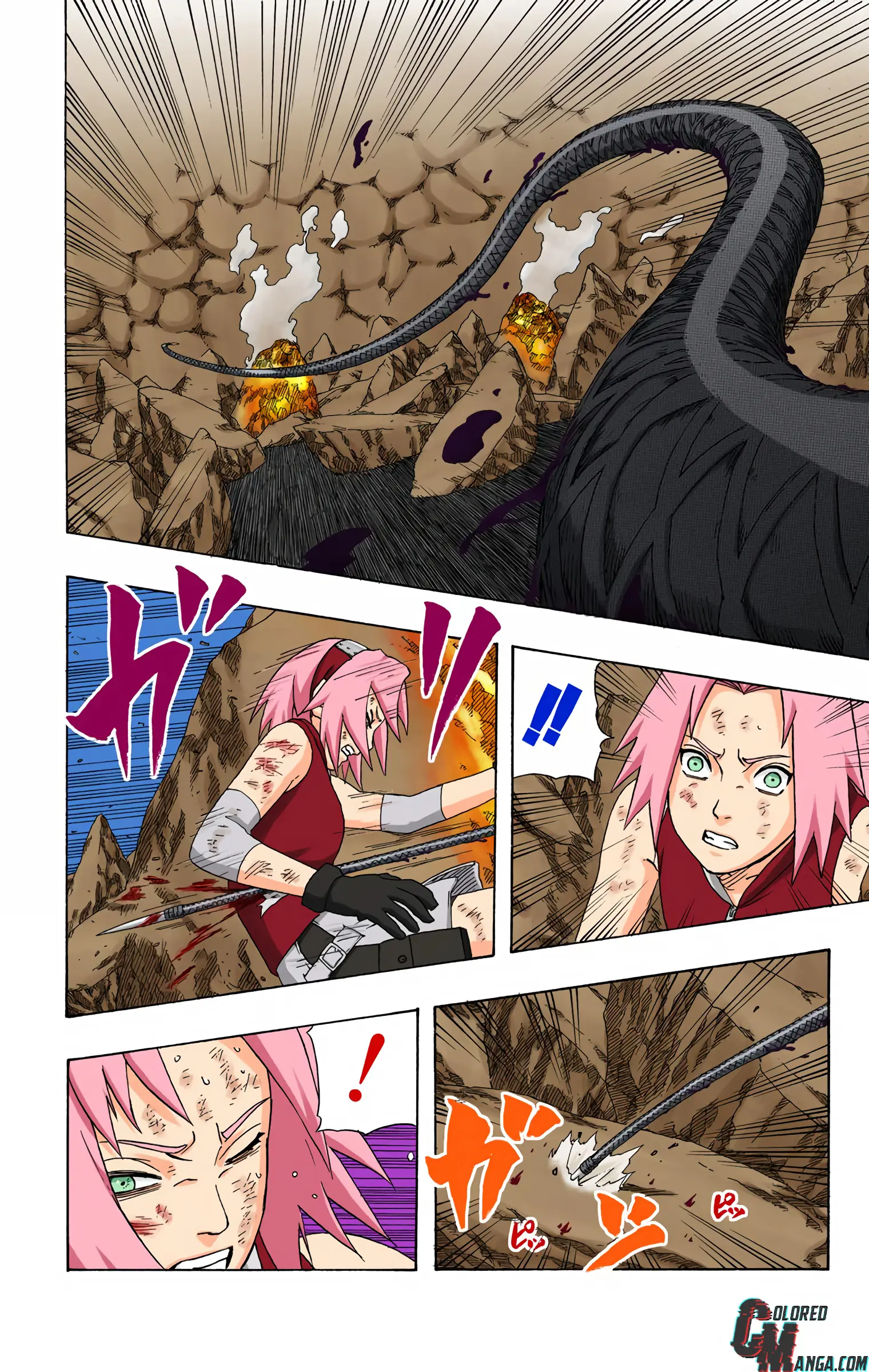 Naruto Colored Manga Online, chapter 271, page 18