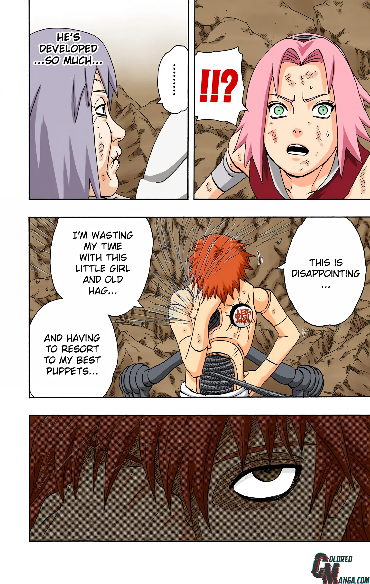 Naruto Colored Manga Online, chapter 272, page 19