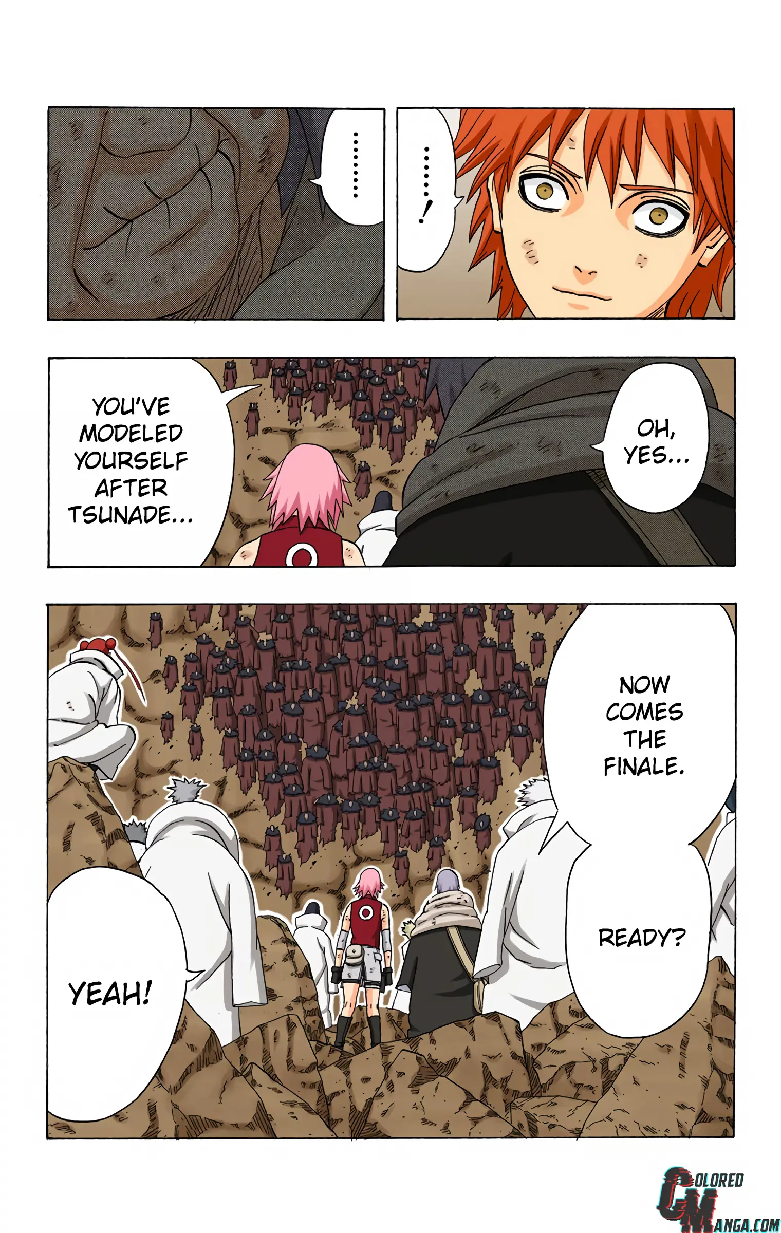 Naruto Colored Manga Online, chapter 272, page 22