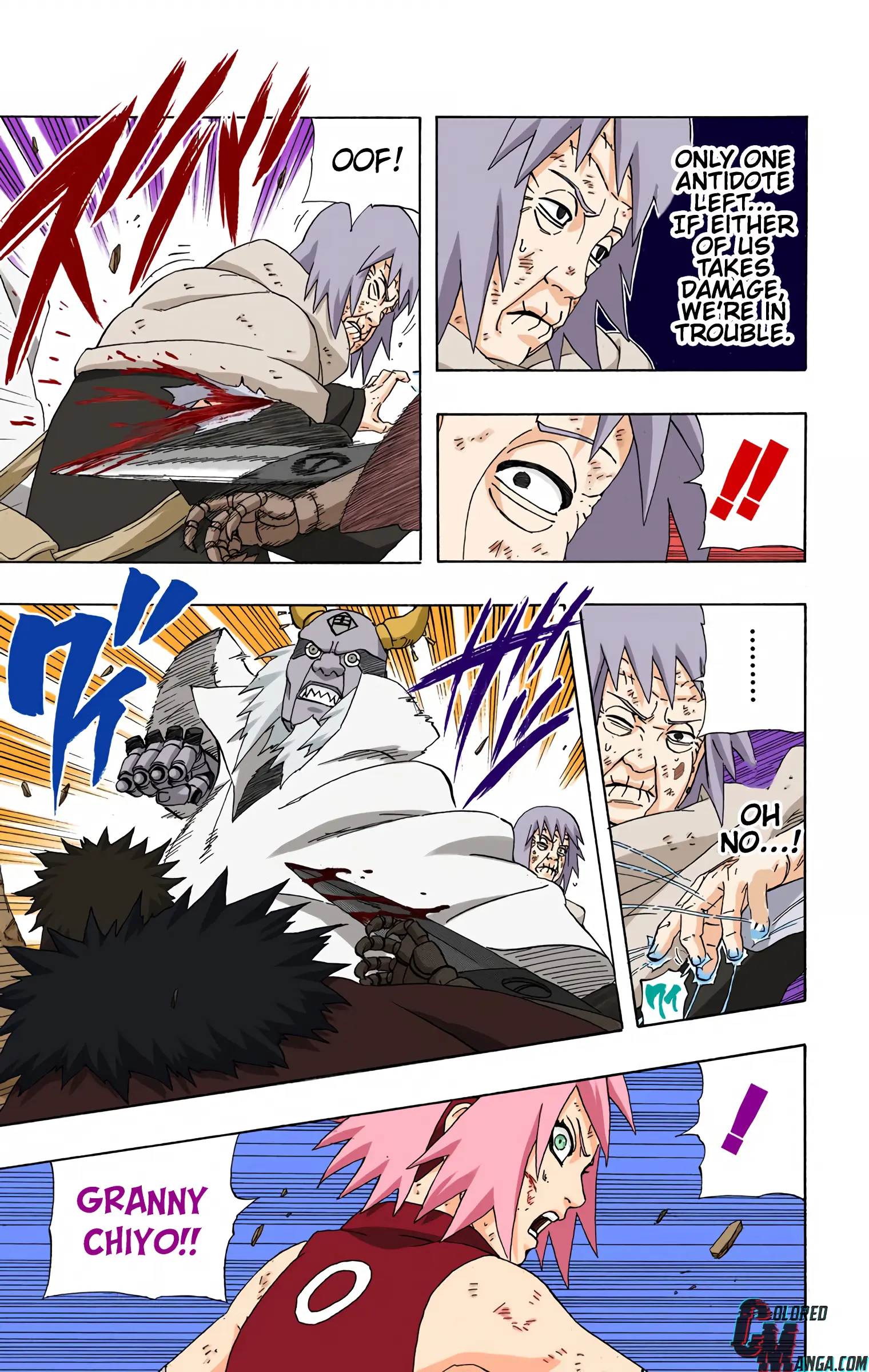 Naruto Colored Manga Online, chapter 273, page 9