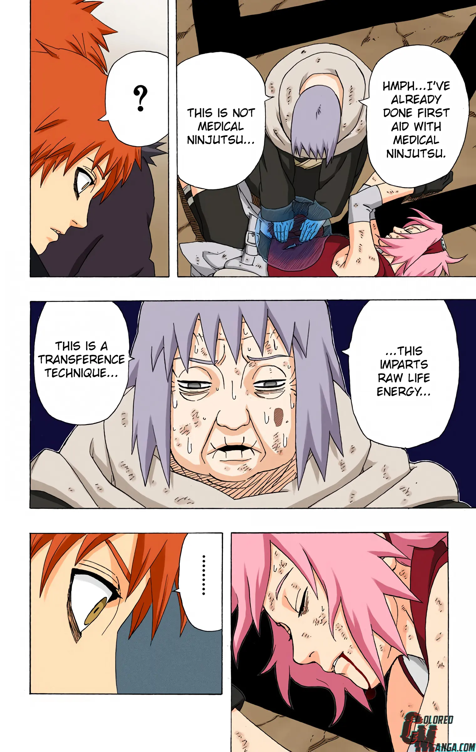 Naruto Colored Manga Online, chapter 274, page 15