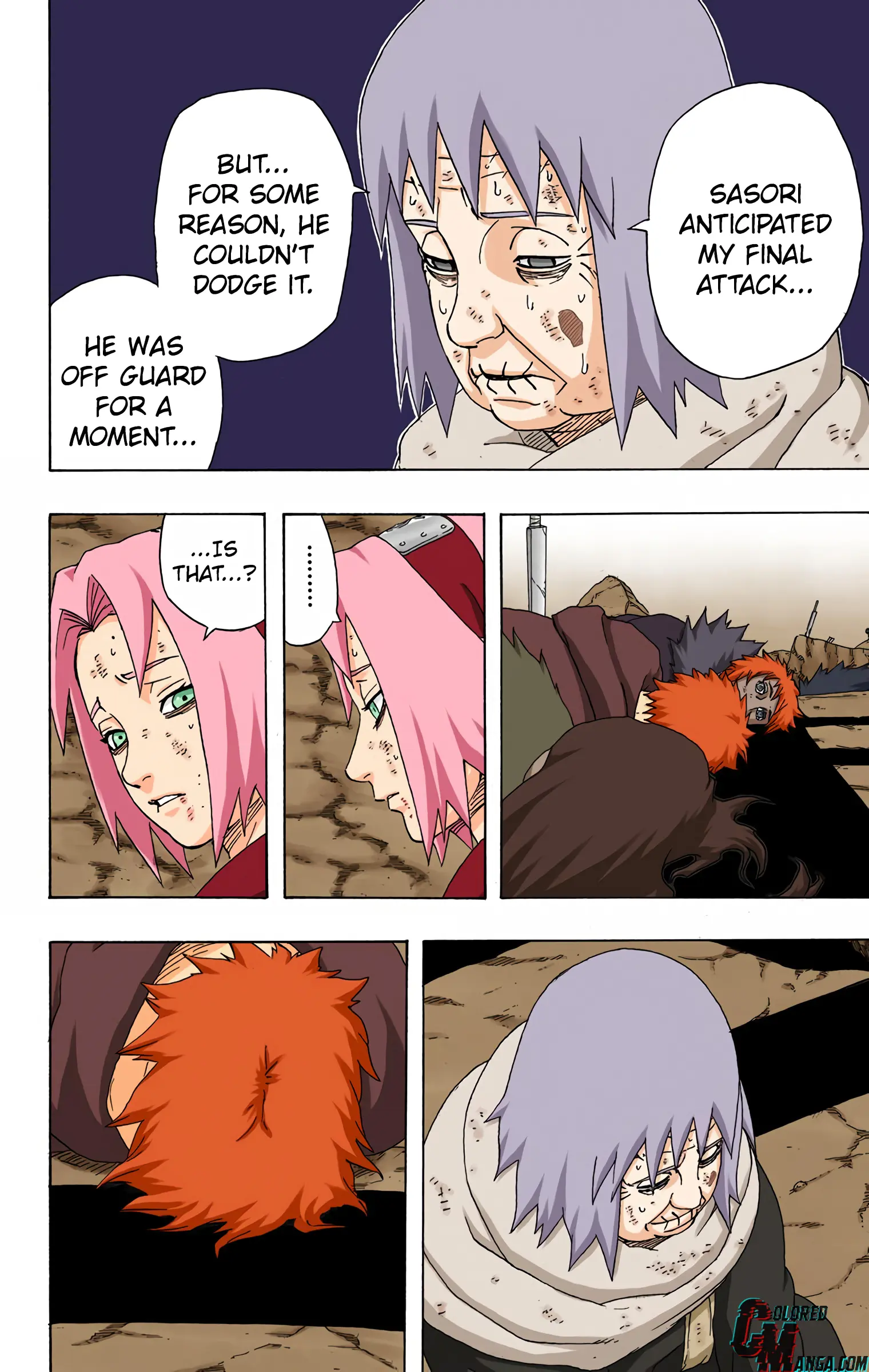 Naruto Colored Manga Online, chapter 275, page 15