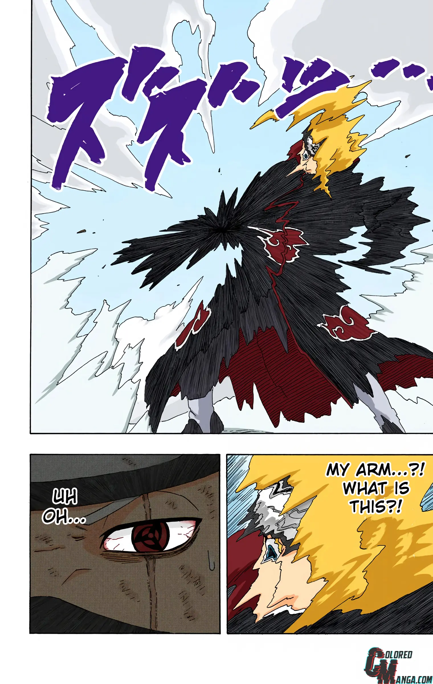 Naruto Colored Manga Online, chapter 276, page 8